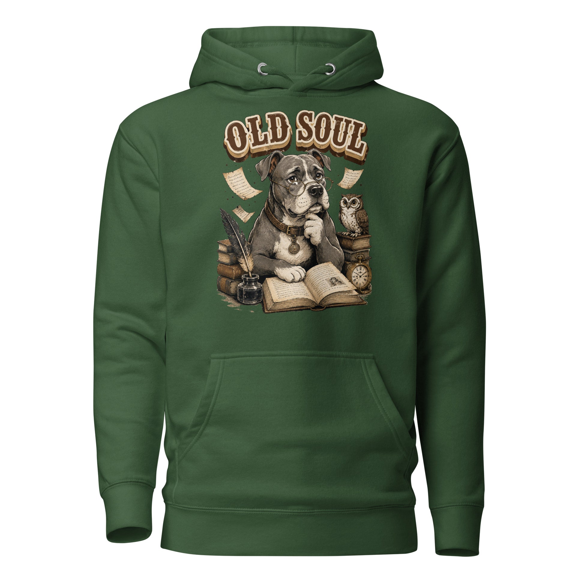 Pitbull Lovers | Unisex Premium Pullover Hoodie — Old Soul by printfluence.net