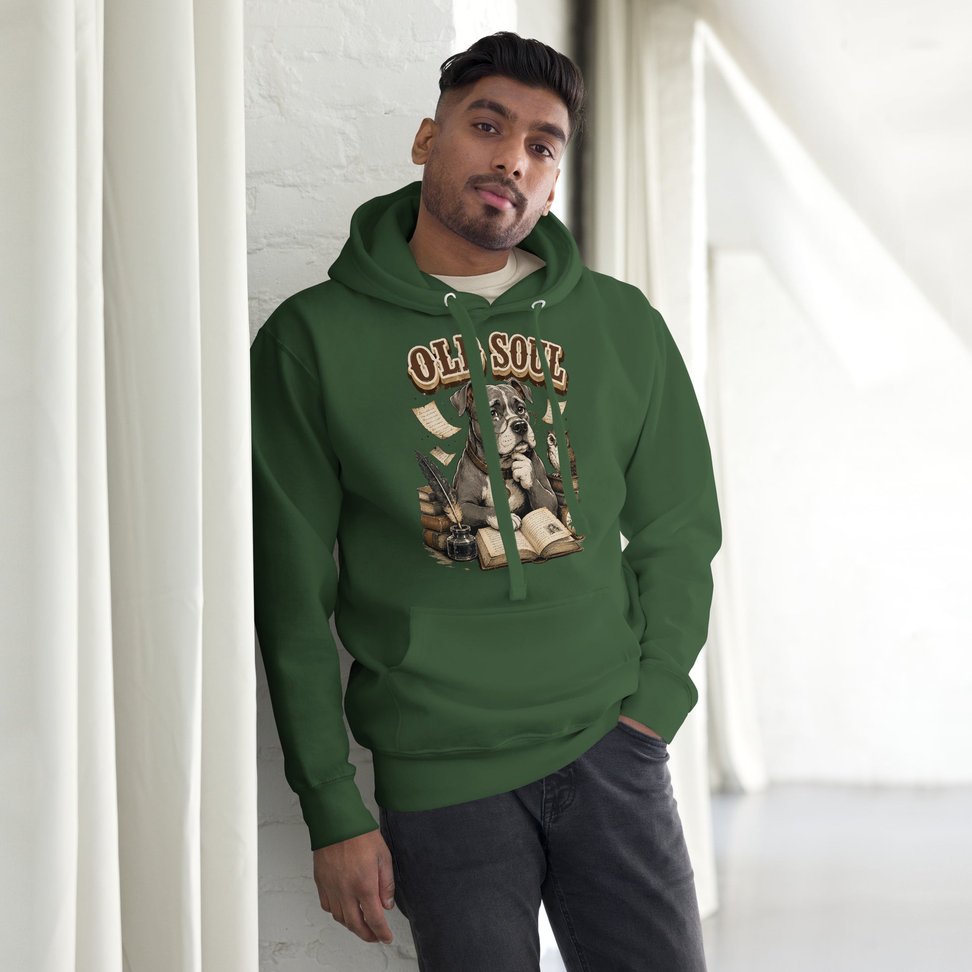 Pitbull Lovers | Unisex Premium Pullover Hoodie — Old Soul by printfluence.net