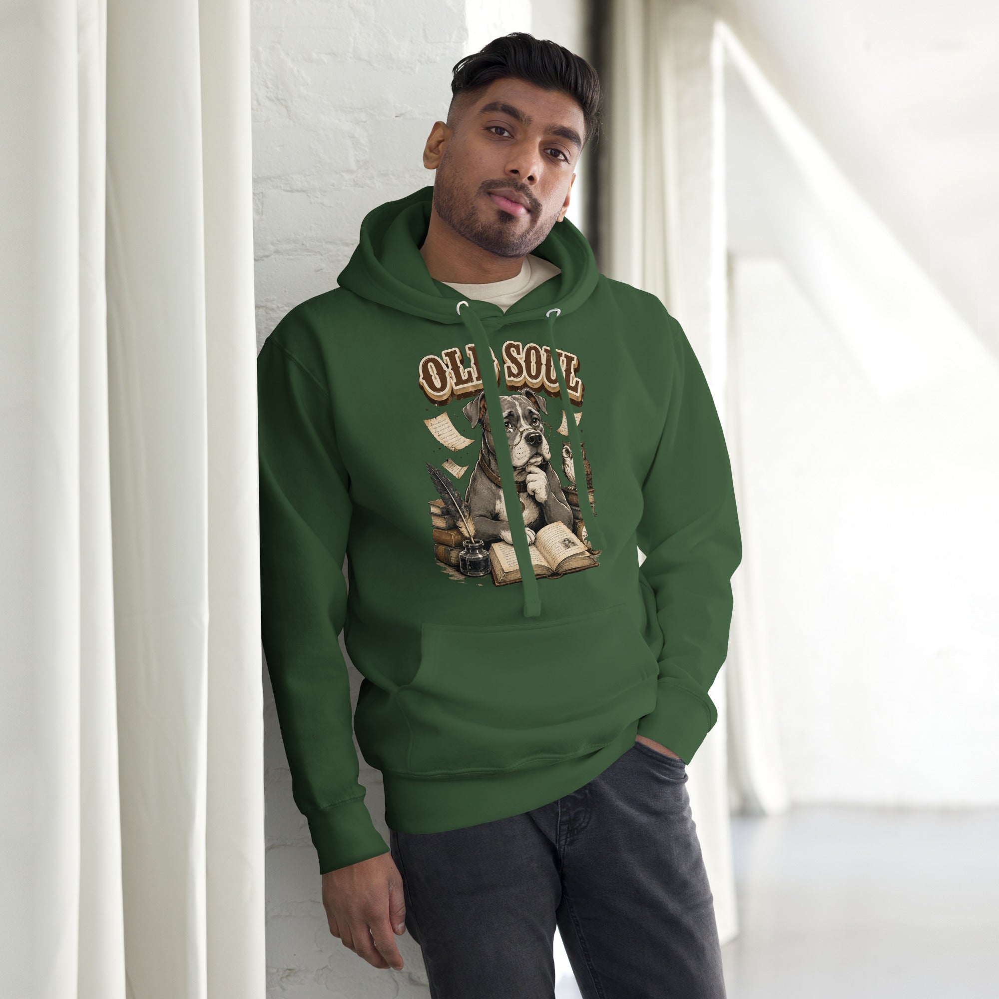 Pitbull Lovers | Unisex Premium Pullover Hoodie — Old Soul by printfluence.net