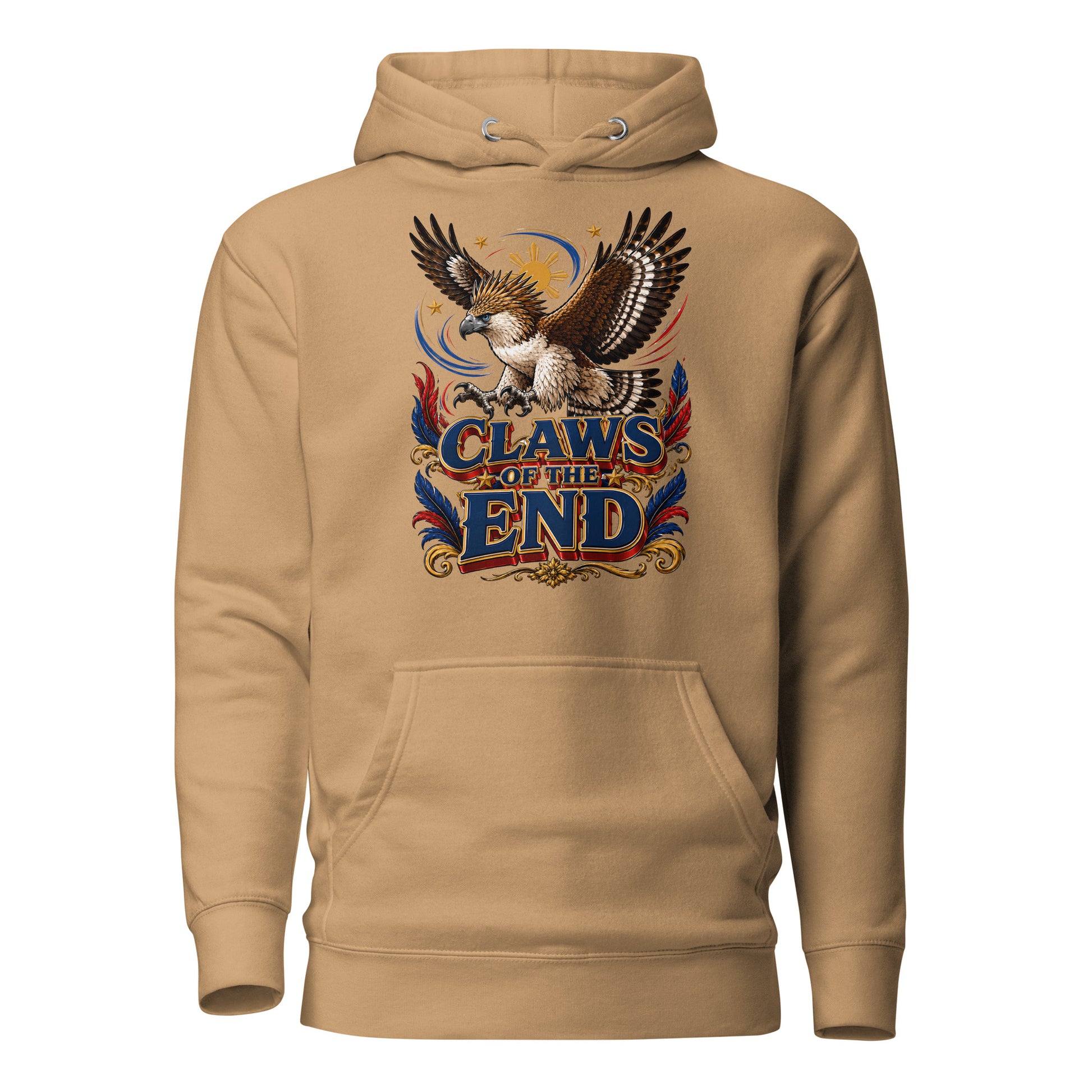 Philippine Eagle Claws Of The End Unisex Hoodie by printfluence.net