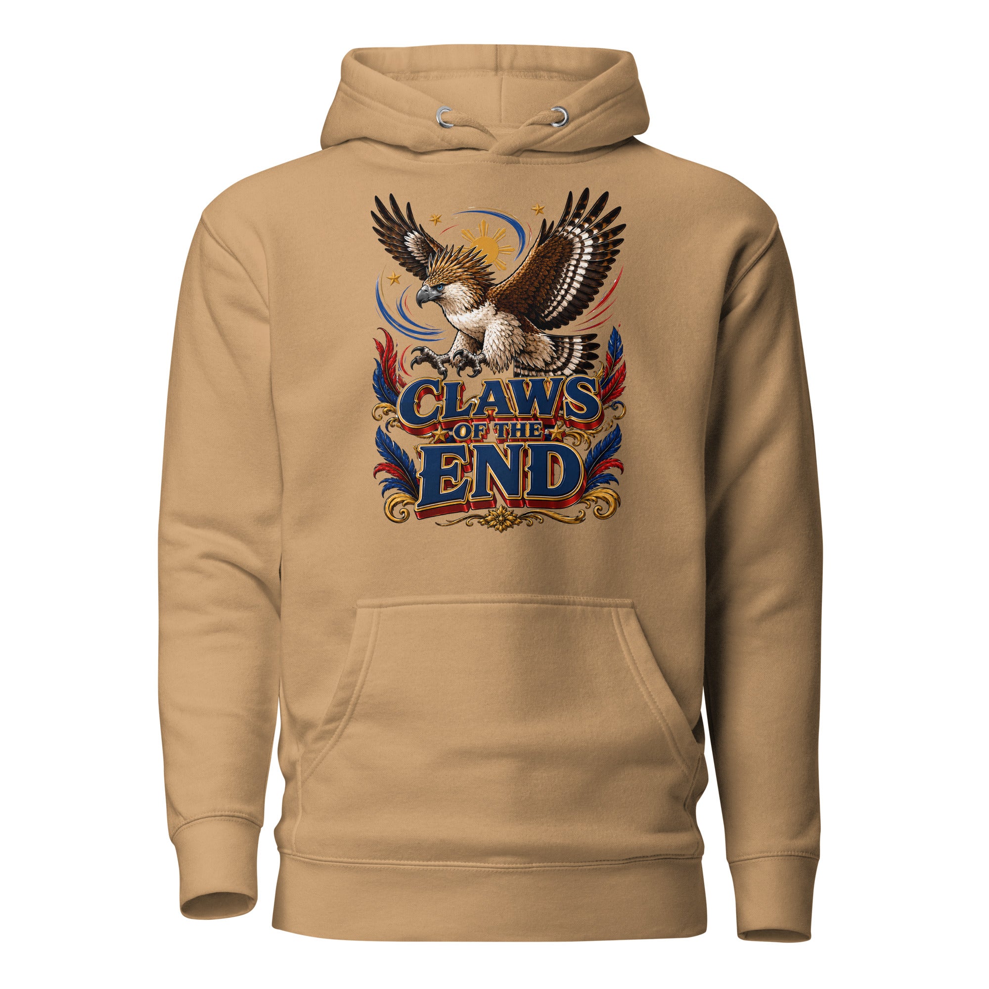 Philippine Eagle Claws Of The End Unisex Hoodie by printfluence.net