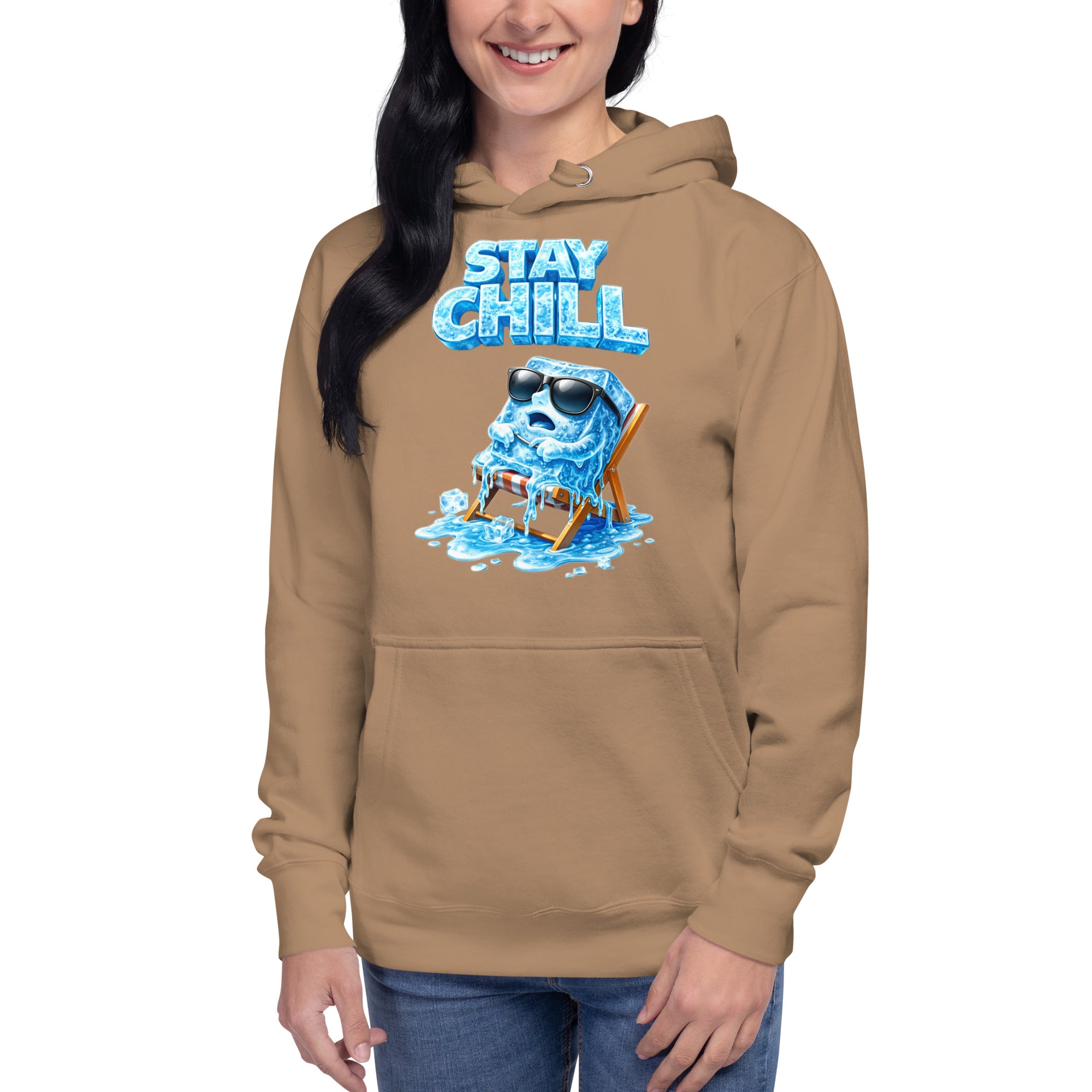 Unisex Hoodie - Stay Chill: The Ultimate Cool Ice Cube Unisex Hoodie 🧊❄️ by printfluence.net