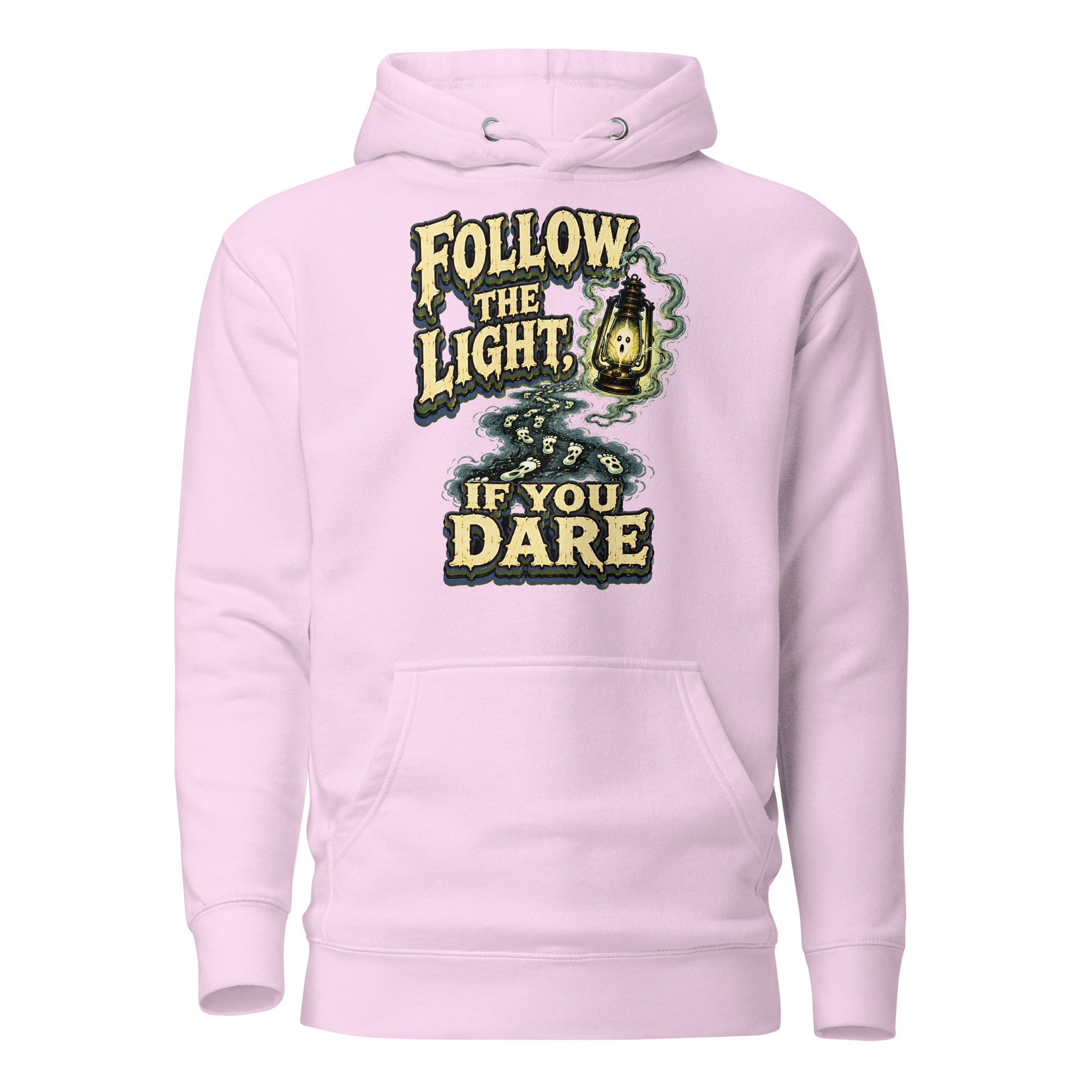 Follow The Light | Premium Horror Mystery Unisex Hoodie by printfluence.net