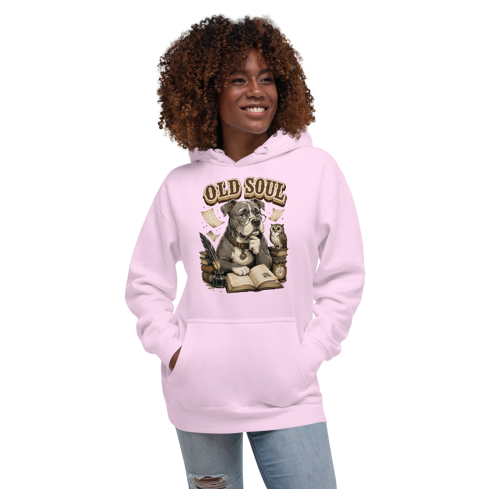 Pitbull Lovers | Unisex Premium Pullover Hoodie — Old Soul by printfluence.net