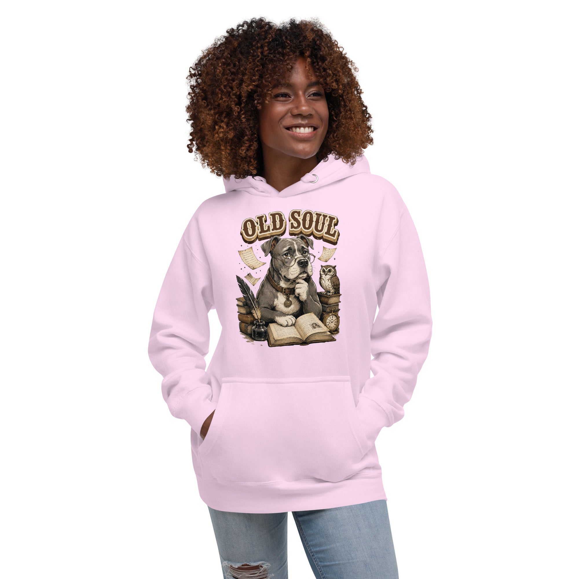 Pitbull Lovers | Unisex Premium Pullover Hoodie — Old Soul by printfluence.net