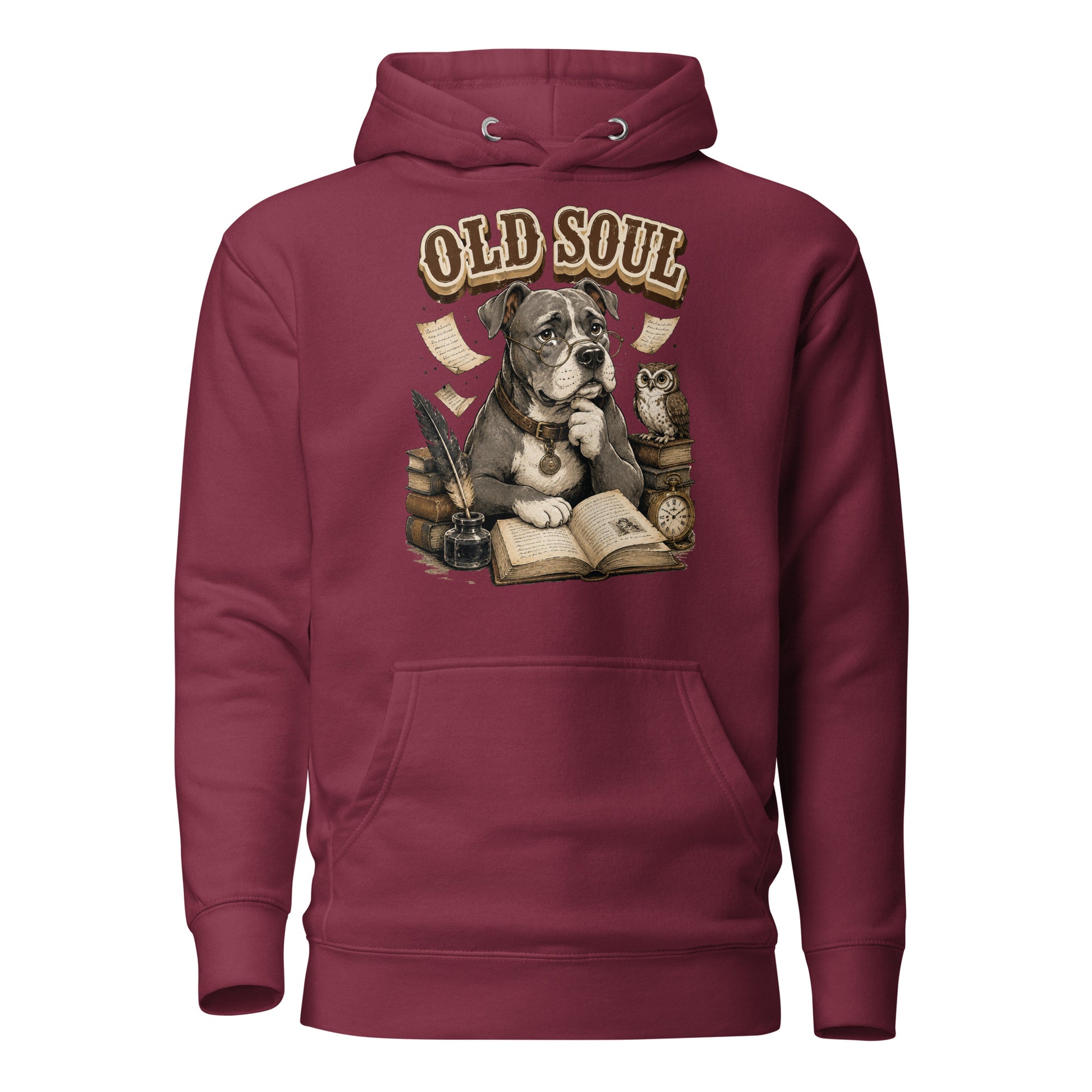 Pitbull Lovers | Unisex Premium Pullover Hoodie — Old Soul by printfluence.net