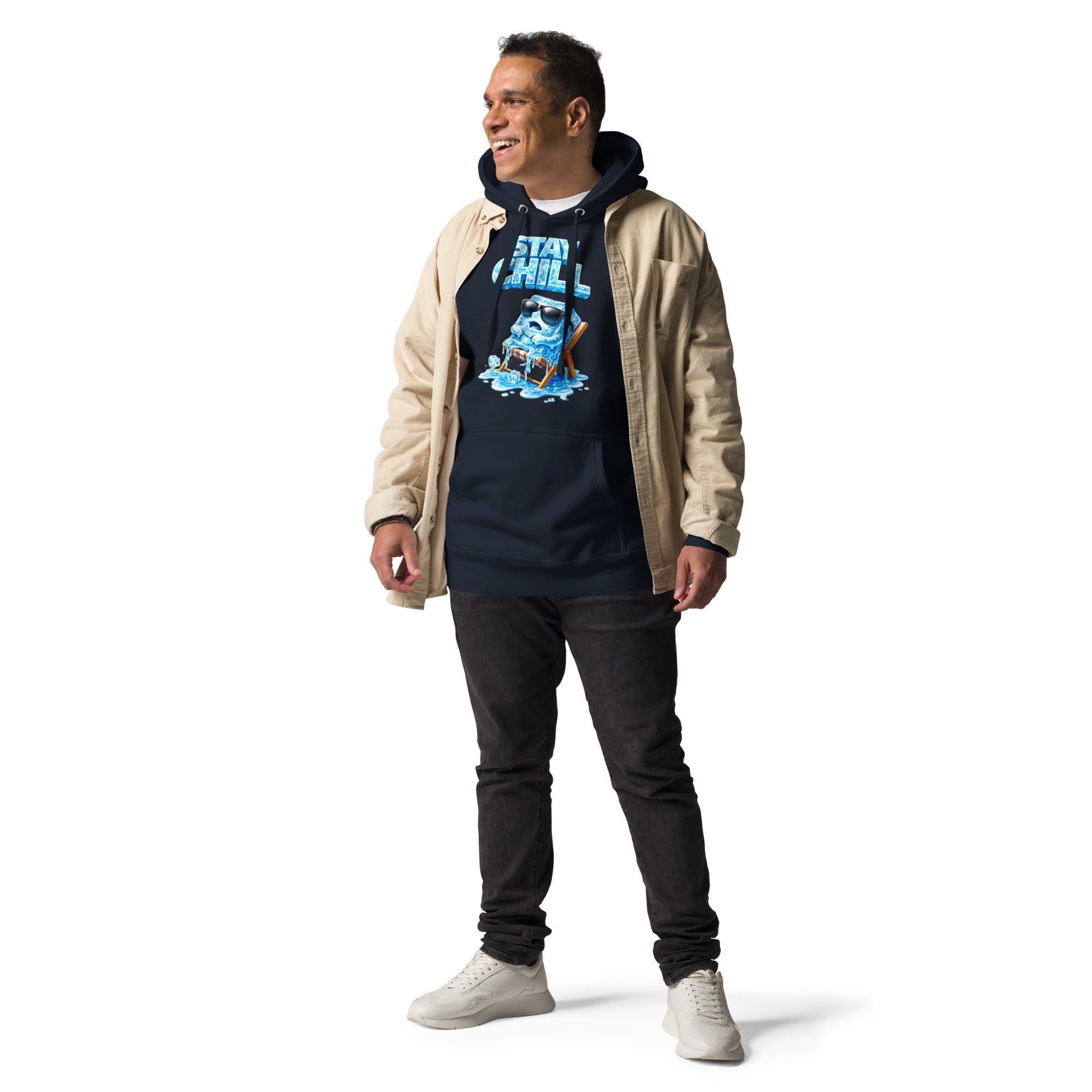 Unisex Hoodie - Stay Chill: The Ultimate Cool Ice Cube Unisex Hoodie 🧊❄️ by printfluence.net