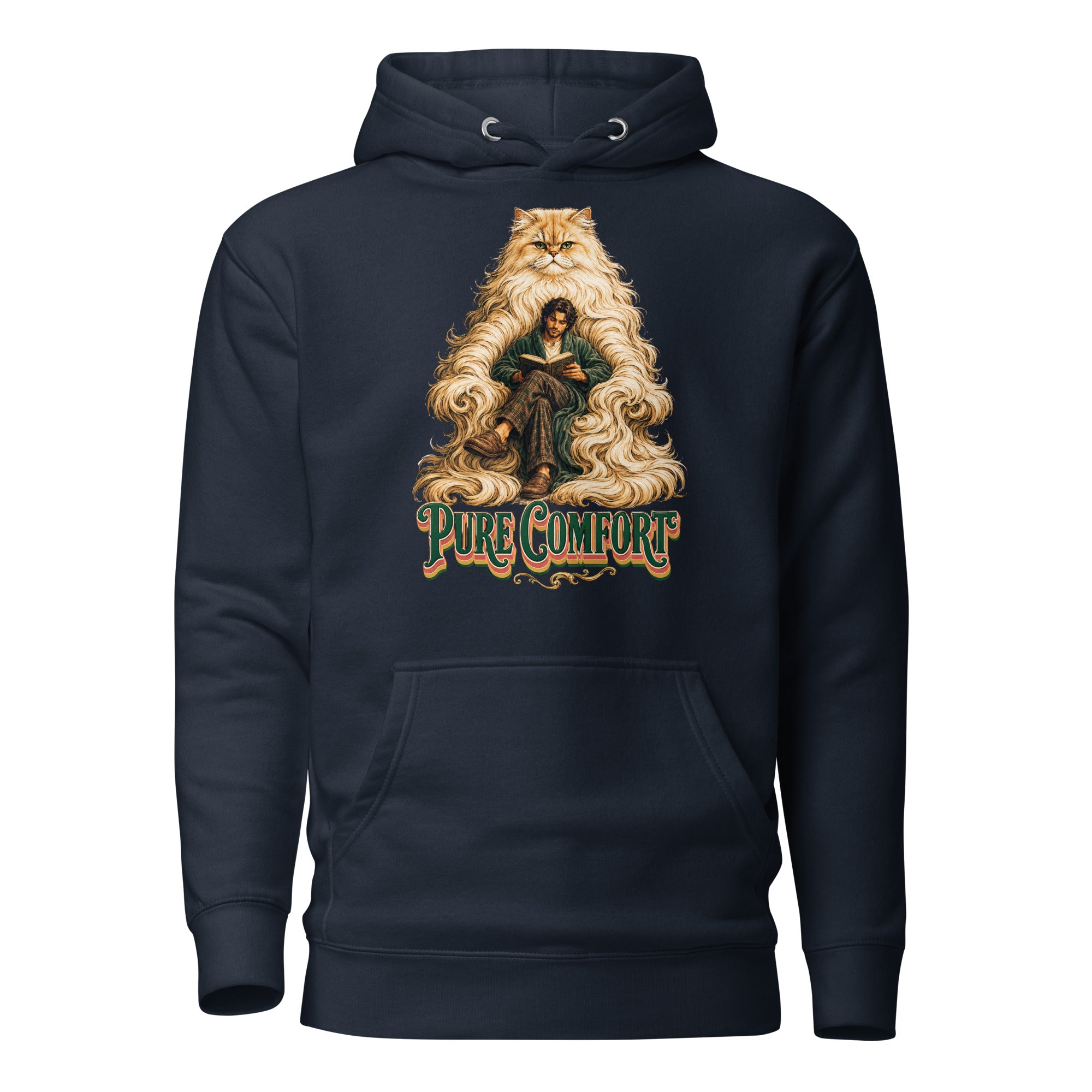 Cat Lovers Premium Pullover Hoodie Pure Comfort by printfluence.net