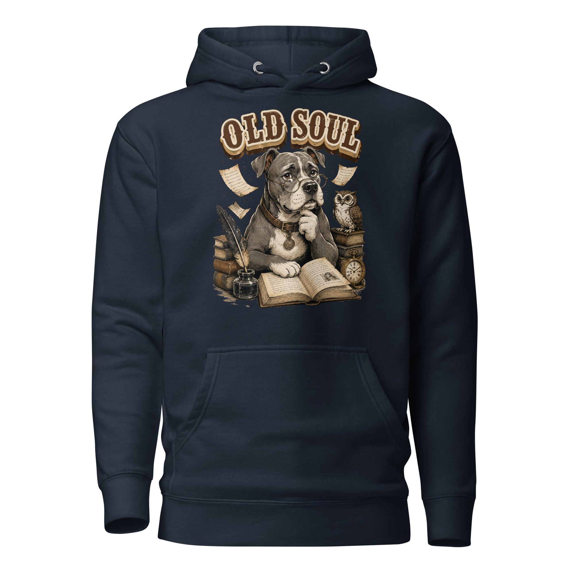 Pitbull Lovers | Unisex Premium Pullover Hoodie — Old Soul by printfluence.net