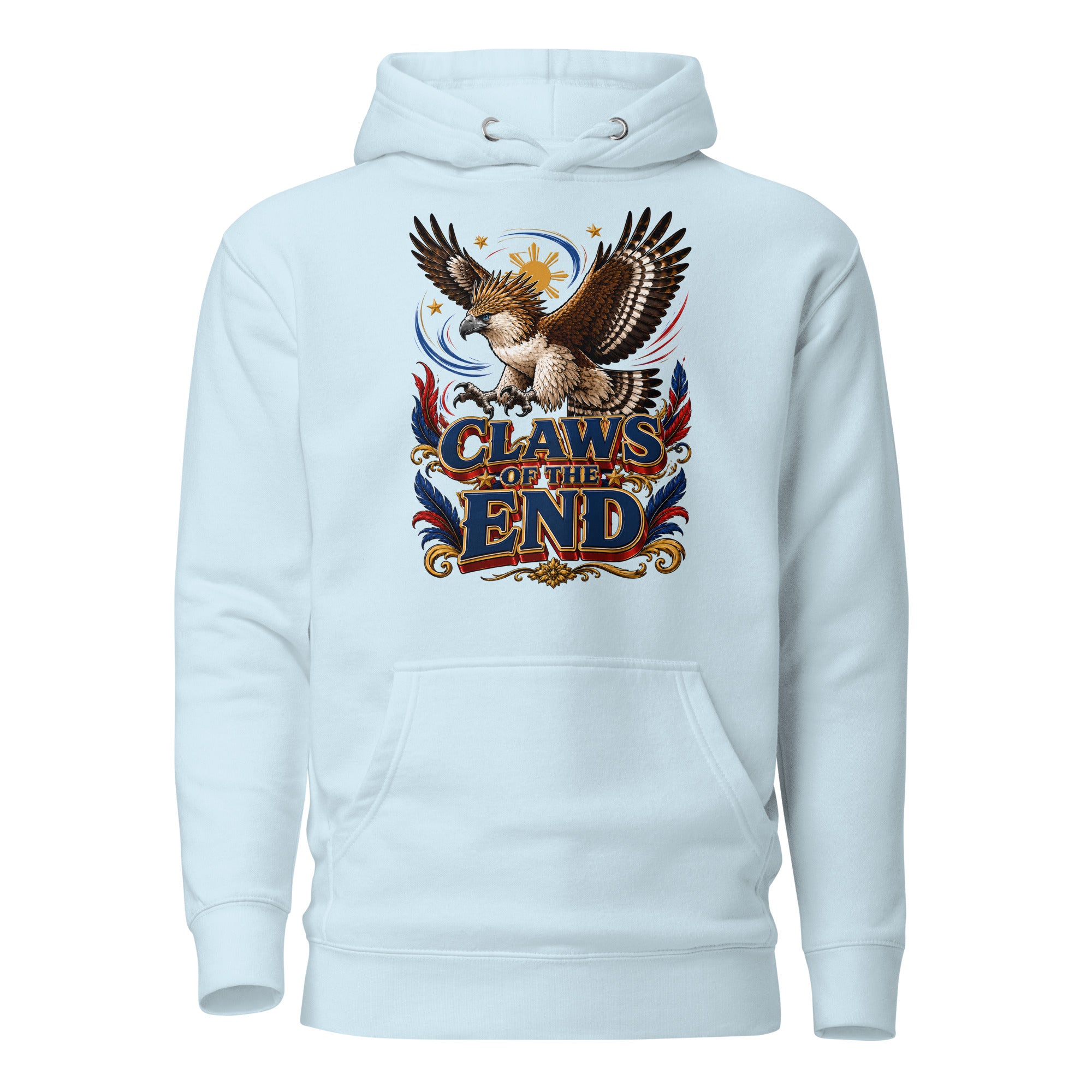 Philippine Eagle Claws Of The End Unisex Hoodie by printfluence.net