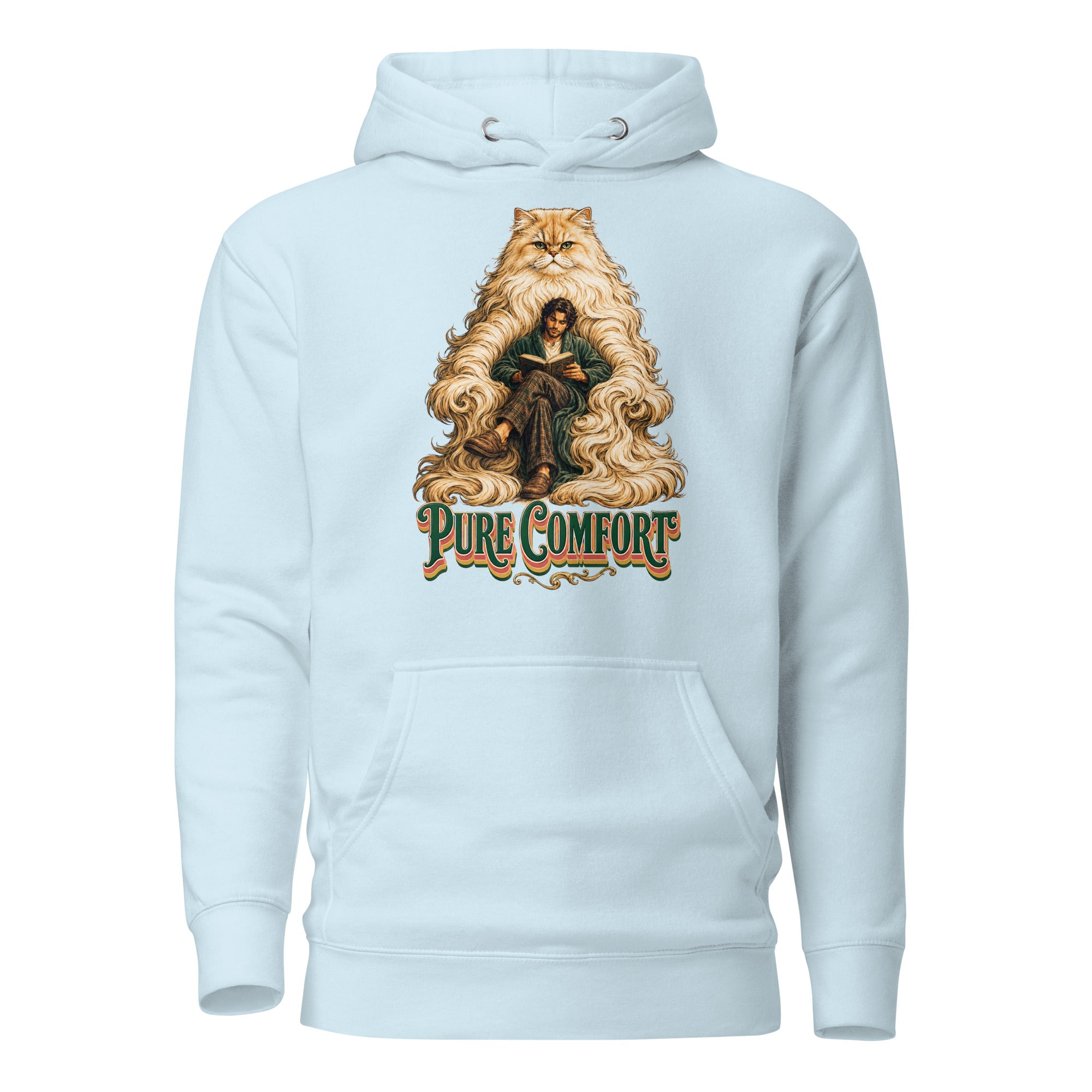 Cat Lovers Premium Pullover Hoodie Pure Comfort by printfluence.net