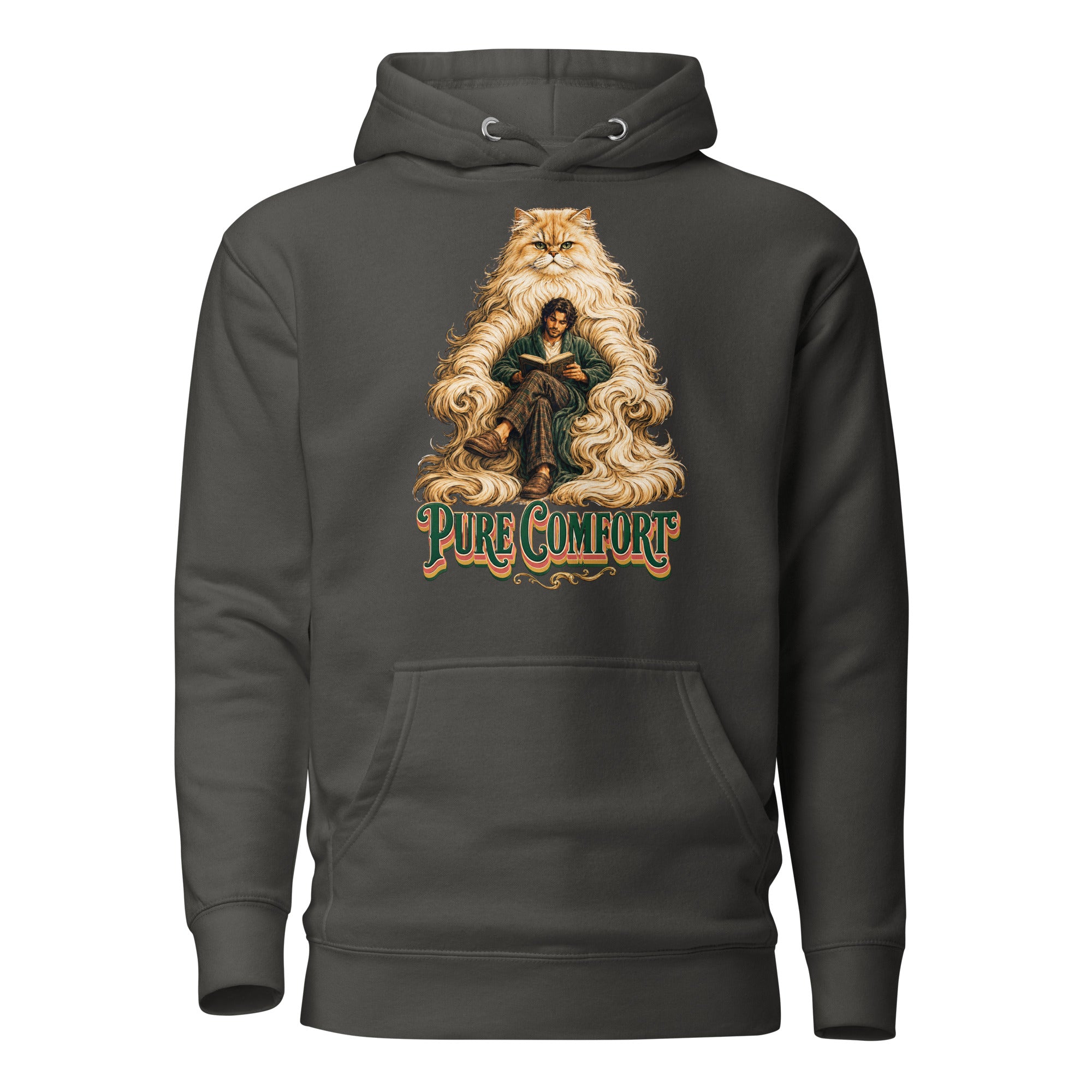 Cat Lovers Premium Pullover Hoodie Pure Comfort by printfluence.net