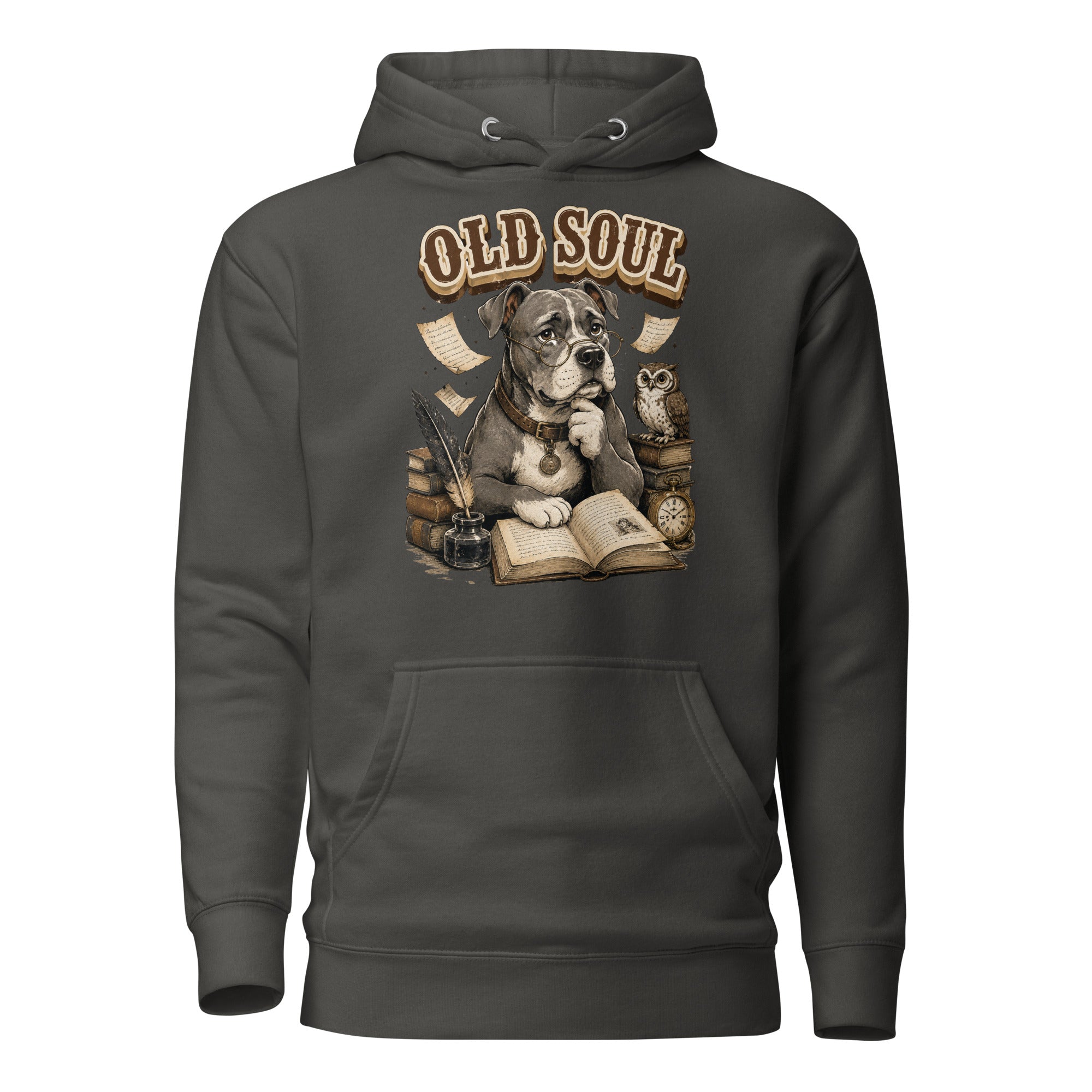 Pitbull Lovers | Unisex Premium Pullover Hoodie — Old Soul by printfluence.net