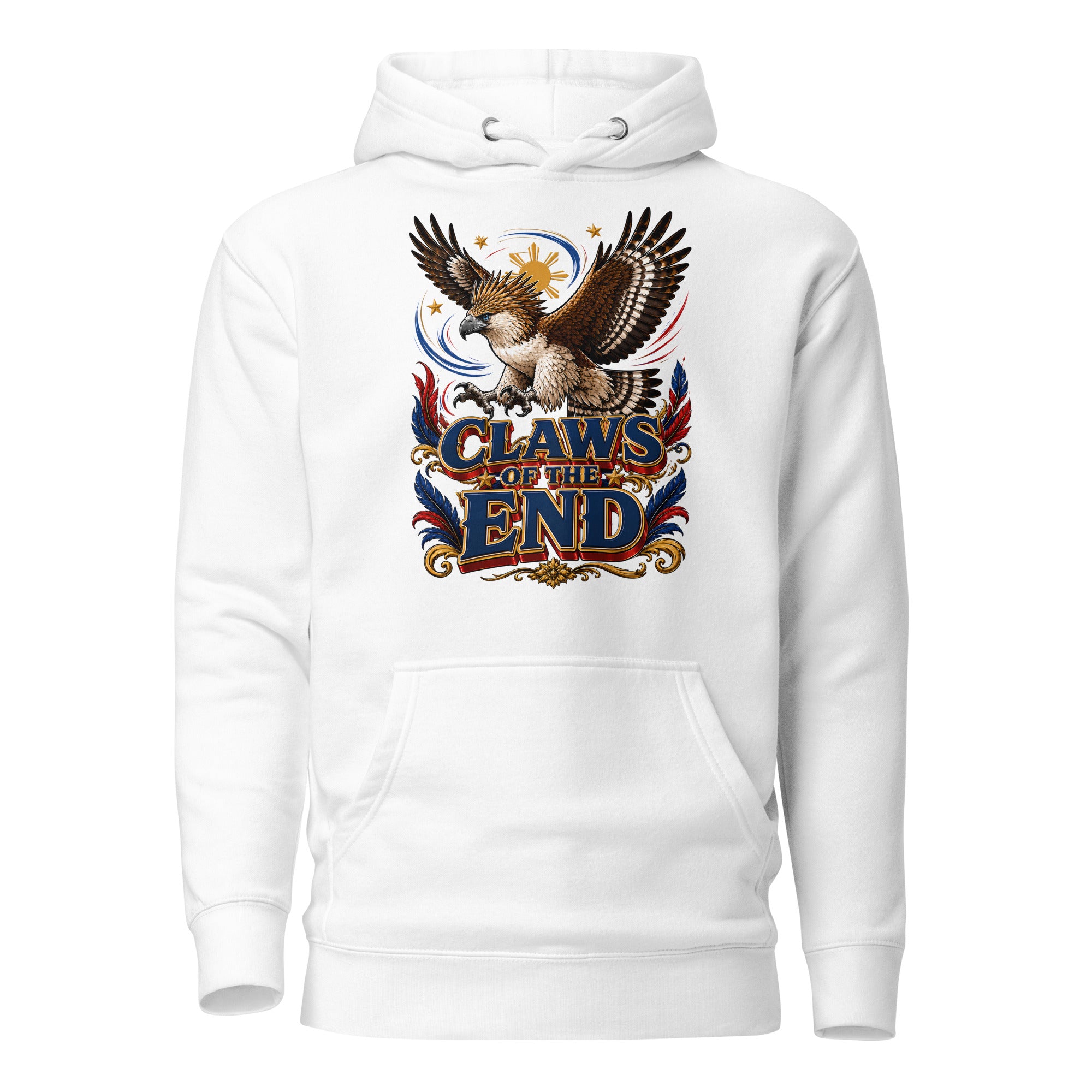Philippine Eagle Claws Of The End Unisex Hoodie by printfluence.net