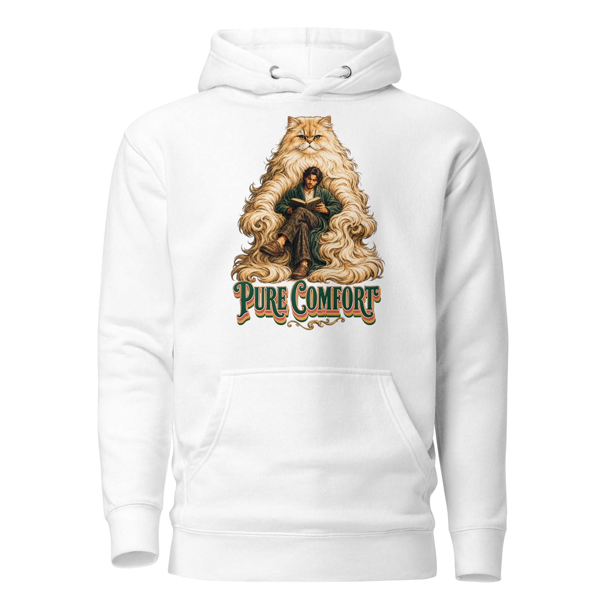 Cat Lovers Premium Pullover Hoodie Pure Comfort by printfluence.net