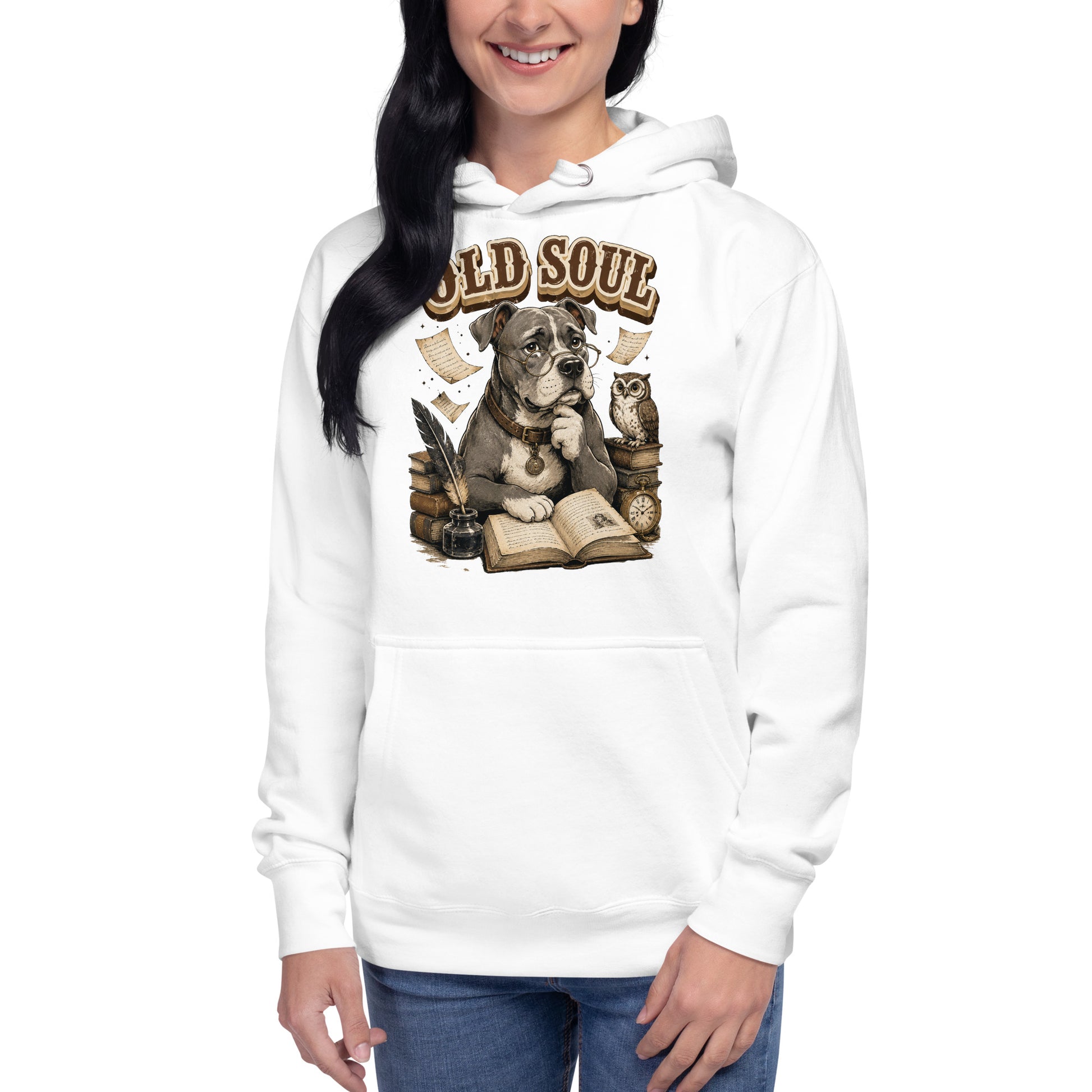 Pitbull Lovers | Unisex Premium Pullover Hoodie — Old Soul by printfluence.net