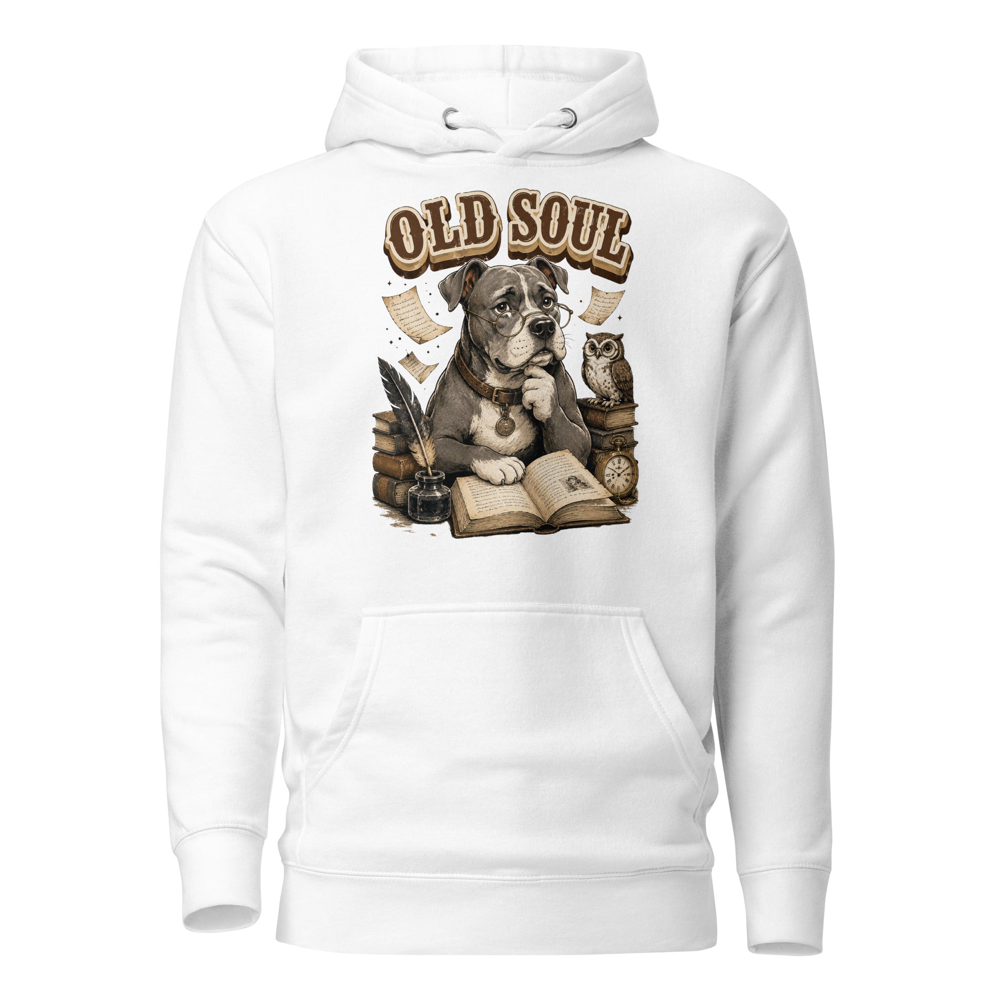 Pitbull Lovers | Unisex Premium Pullover Hoodie — Old Soul by printfluence.net