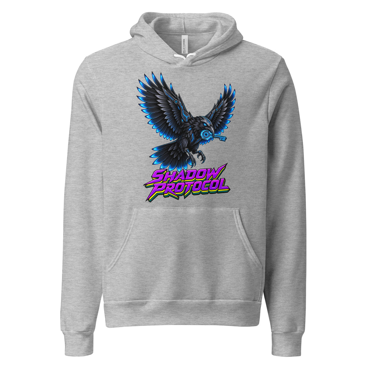 Cyberpunk Animals Lovers | Unisex Pullover Hoodie — SHADOW PROTOCOL by printfluence