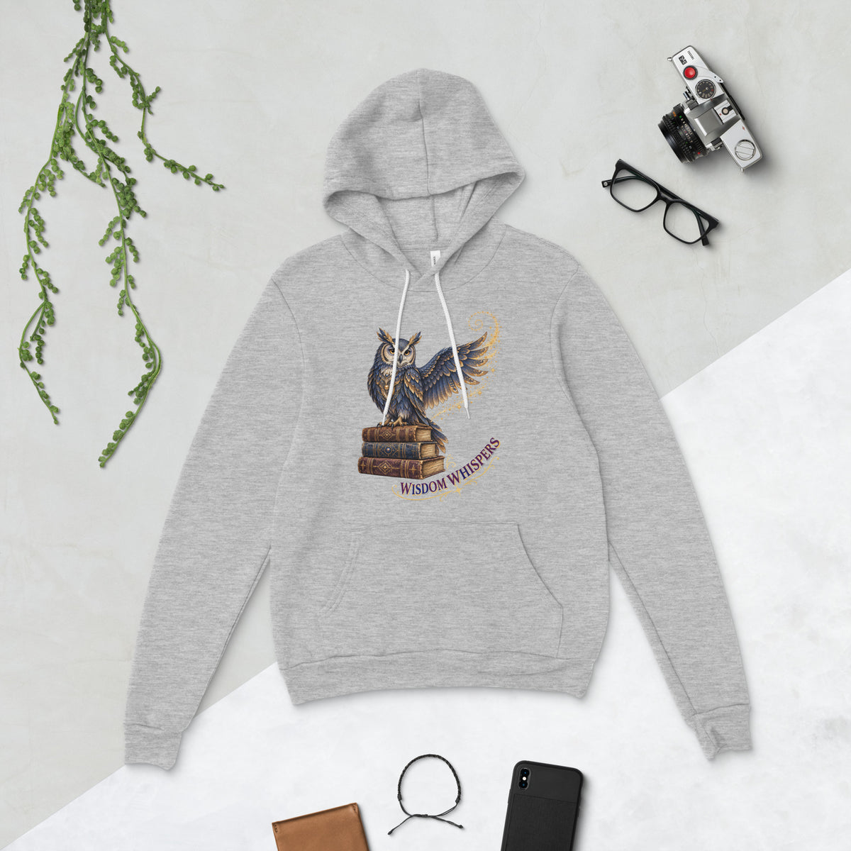 Bird Lovers | Unisex Pullover Hoodie — WISDOM WHISPERS by printfluence