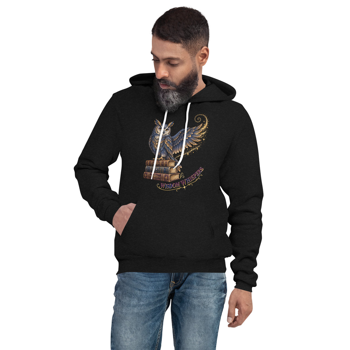 Bird Lovers | Unisex Pullover Hoodie — WISDOM WHISPERS by printfluence