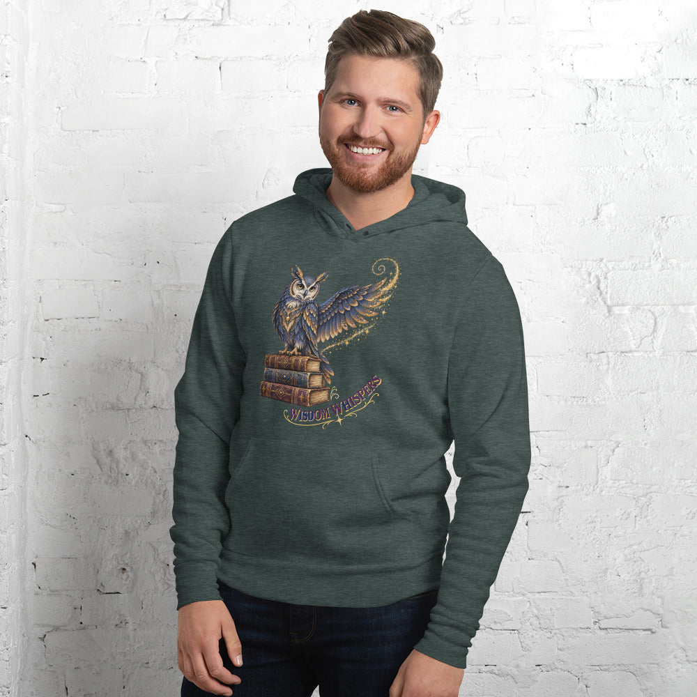 Bird Lovers | Unisex Pullover Hoodie — WISDOM WHISPERS by printfluence