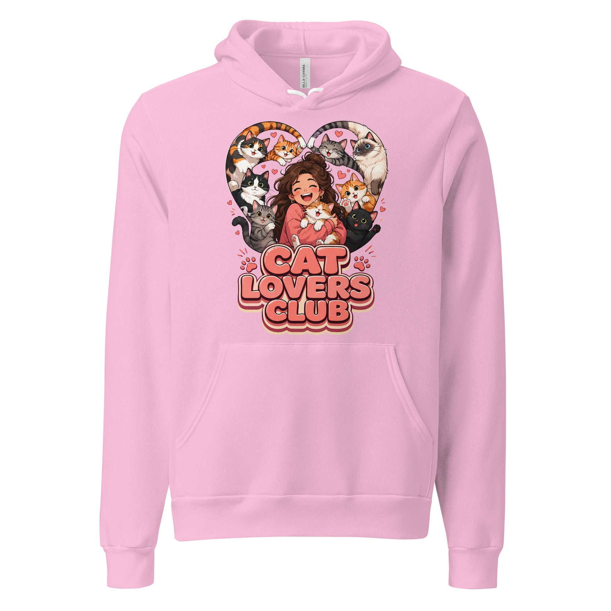 Elite Cat Lovers Club - Premium Luxury Hoodie for Cat Lovers by printfluence.net