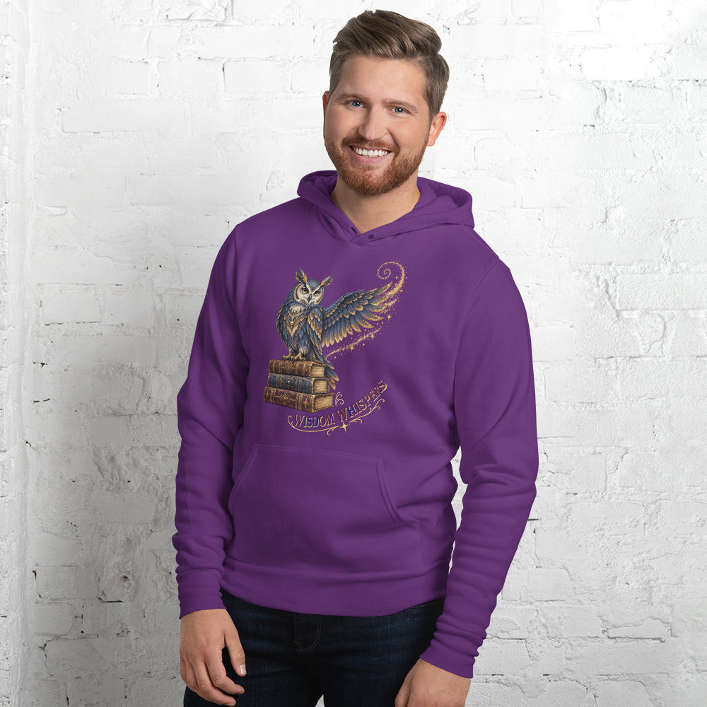 Bird Lovers | Unisex Pullover Hoodie — WISDOM WHISPERS by printfluence
