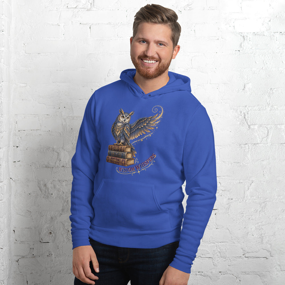 Bird Lovers | Unisex Pullover Hoodie — WISDOM WHISPERS by printfluence