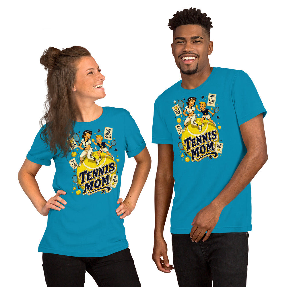 Unisex t-shirt - Elite Tennis Mom Champion by printfluence.net
