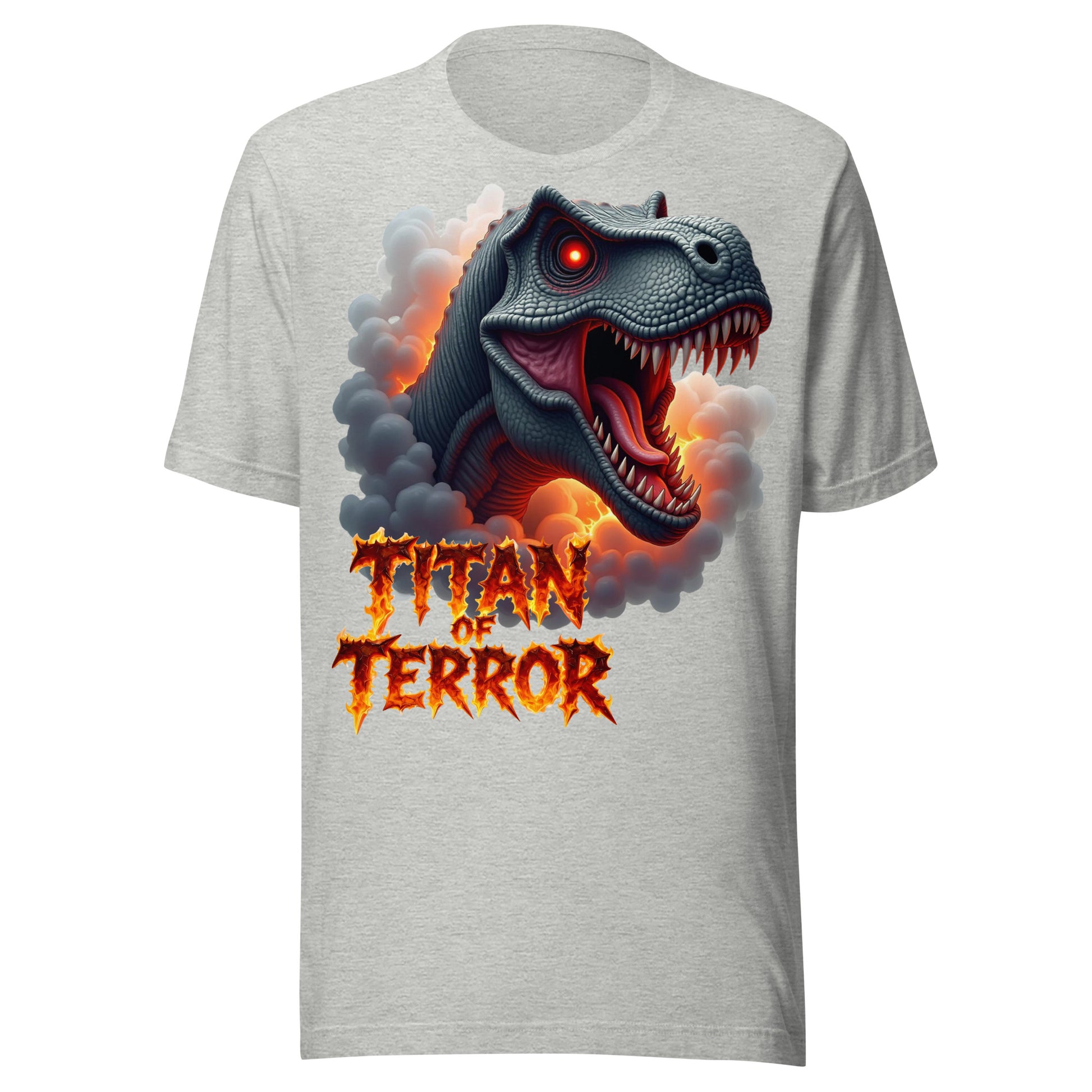 Unisex t-shirt - Titan of Terror Dino Unisex T-Shirt – Primal Power for Elite Dominators by printfluence.net