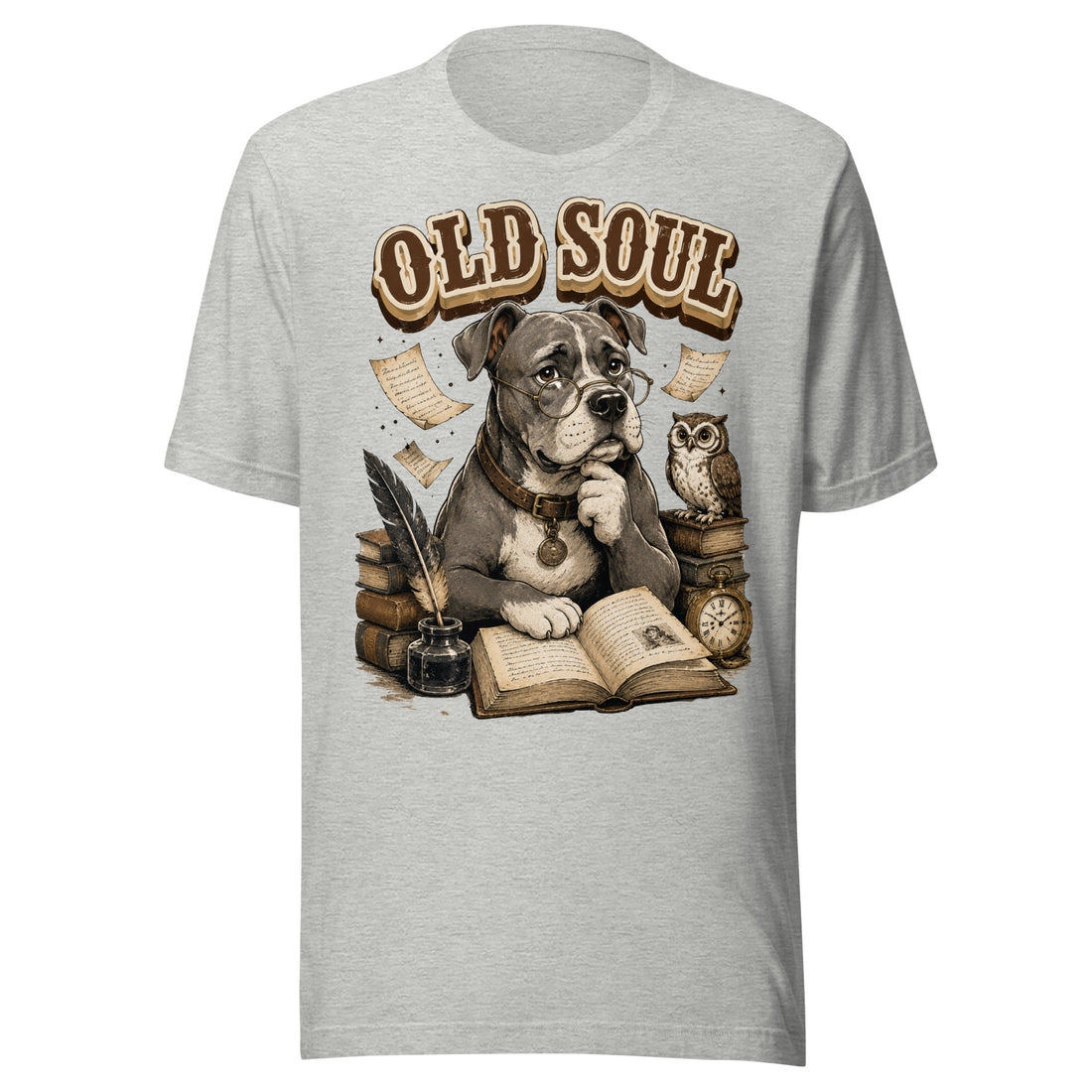 Pitbull Lovers | Unisex Staple T-Shirt — Old Soul by printfluence.net