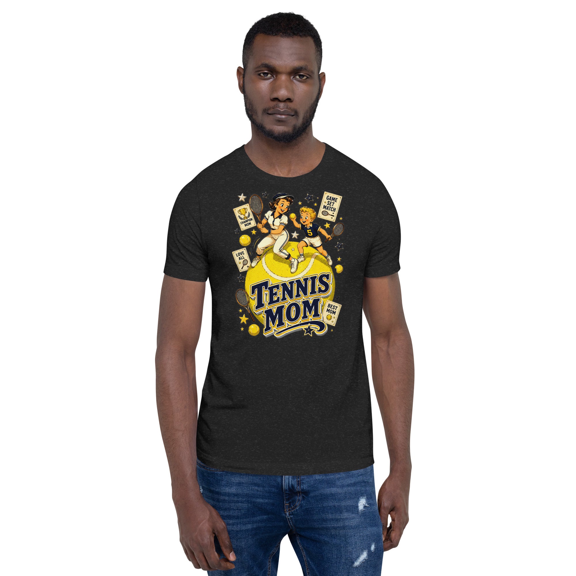 Unisex t-shirt - Elite Tennis Mom Champion by printfluence.net