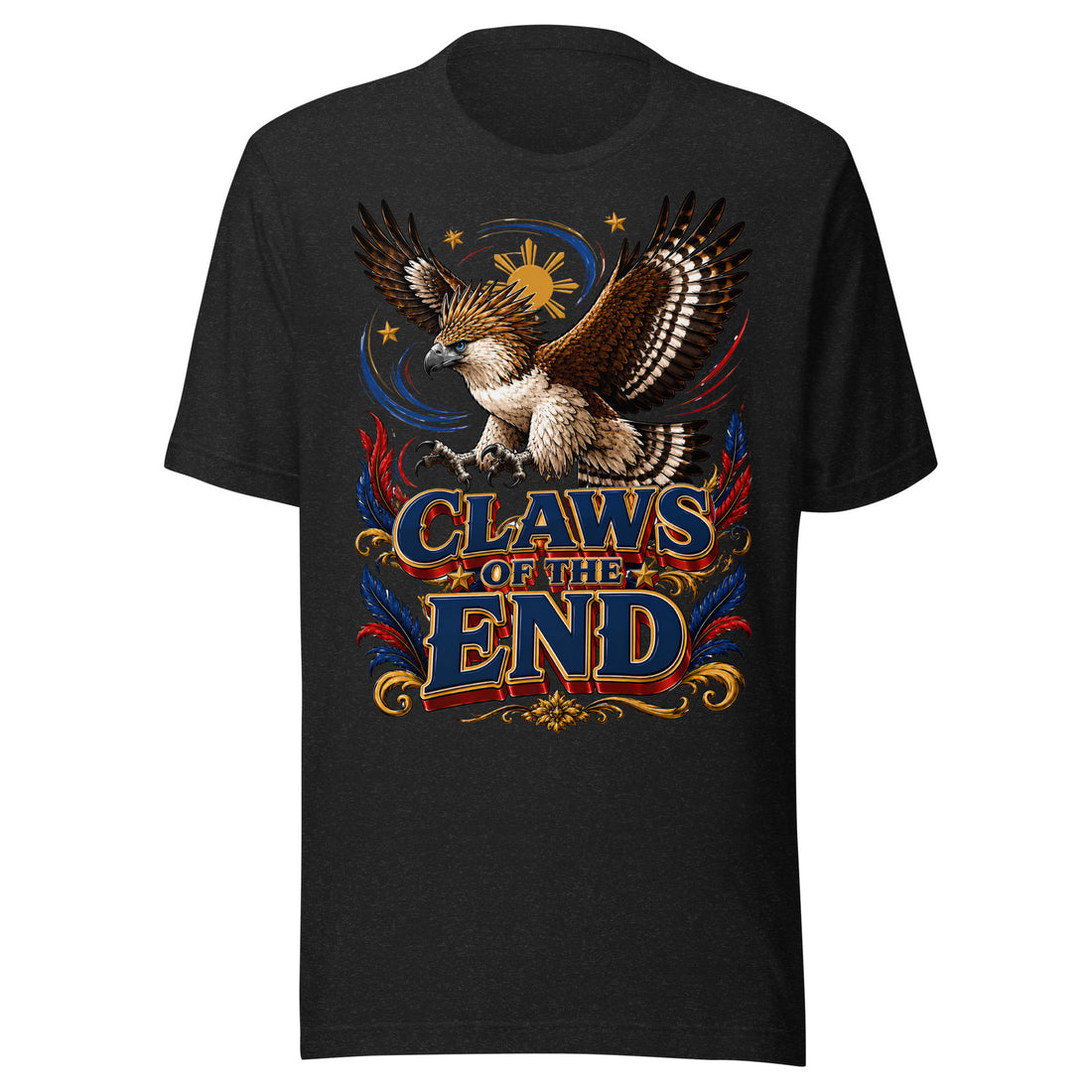 Philippine Eagle Claws Of The End Unisex T-Shirt by printfluence.net