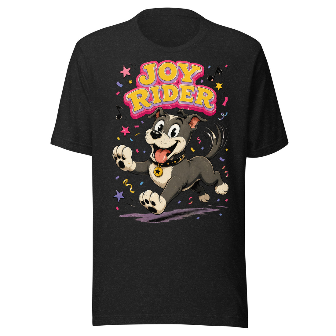 Pitbull Lovers Unisex Staple T-Shirt Joy Rider by printfluence.net