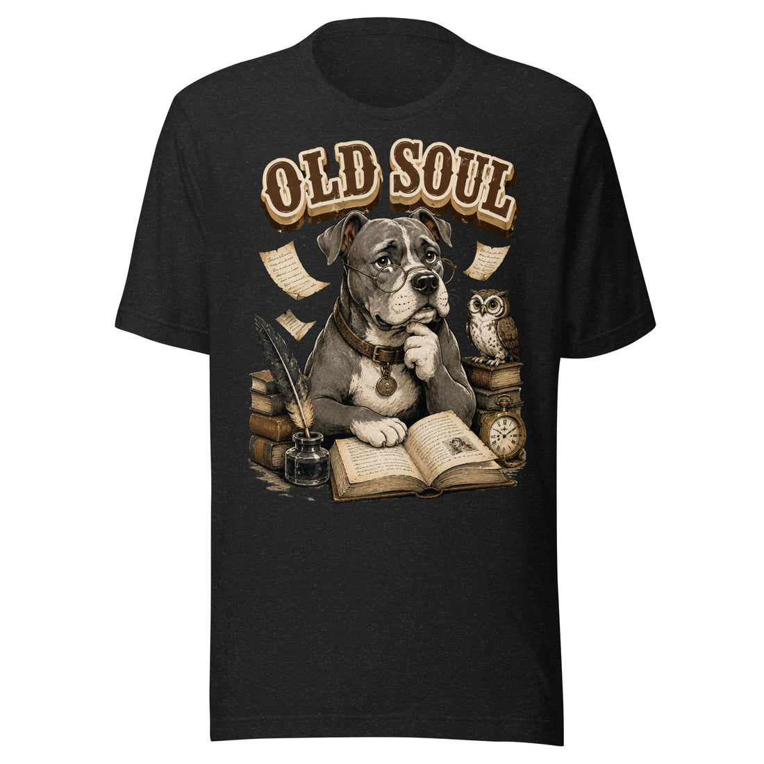 Pitbull Lovers | Unisex Staple T-Shirt — Old Soul by printfluence.net
