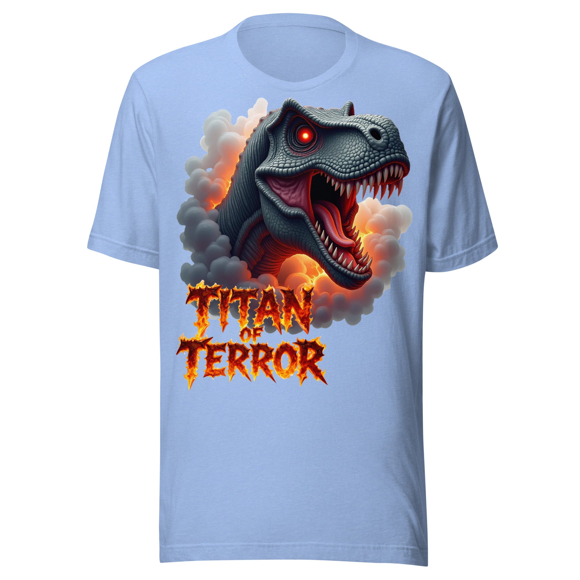 Unisex t-shirt - Titan of Terror Dino Unisex T-Shirt – Primal Power for Elite Dominators by printfluence.net
