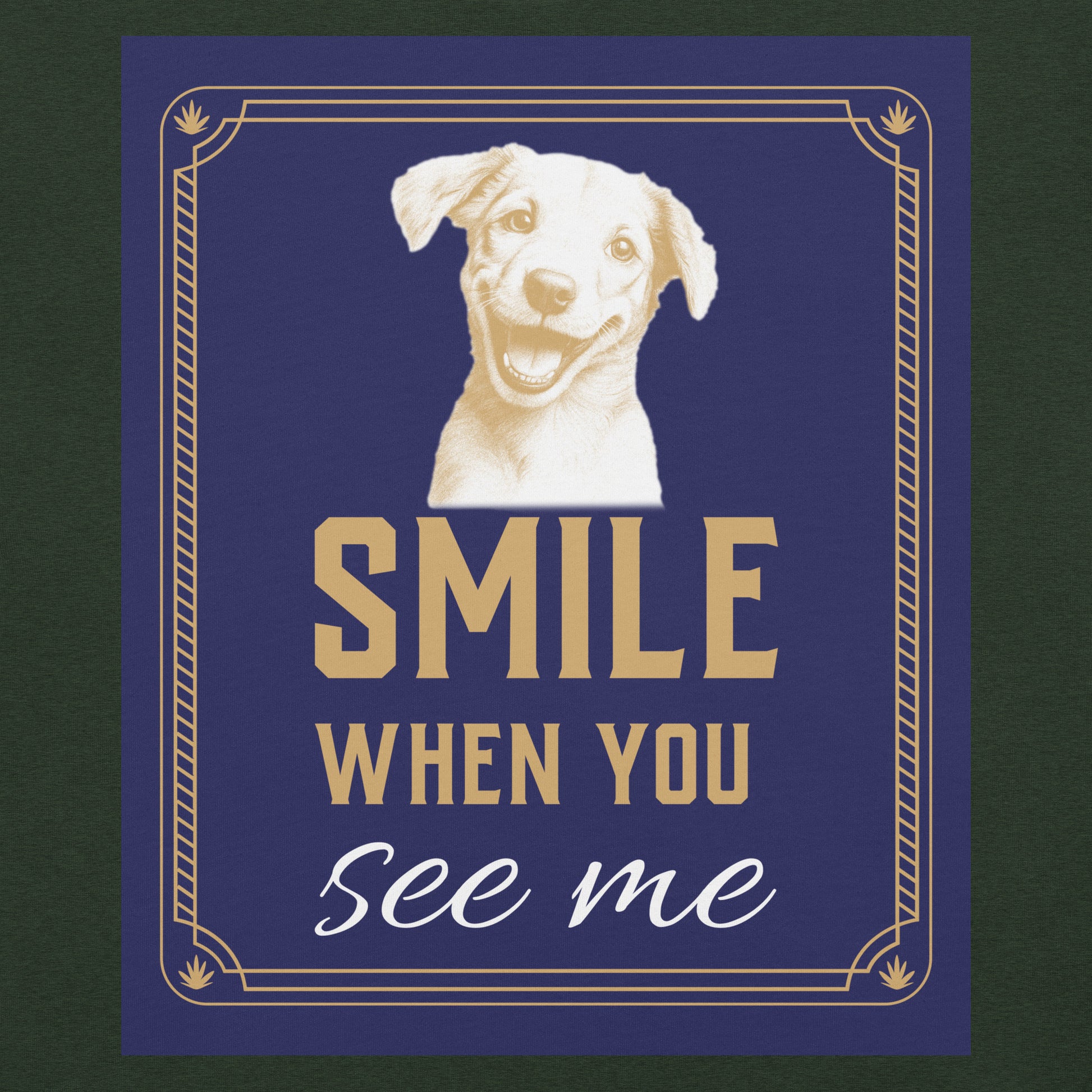 Unisex t-shirt - Smile When You See Me Unisex T-Shirt – For Joyful High Achievers by printfluence.net