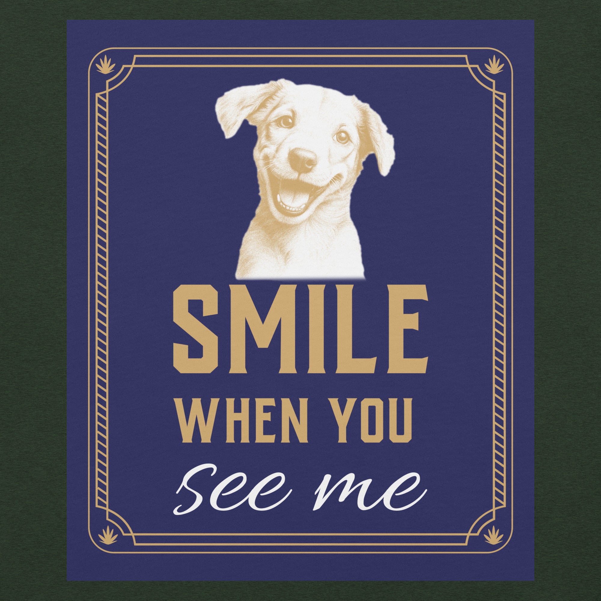 Unisex t-shirt - Smile When You See Me Unisex T-Shirt – For Joyful High Achievers by printfluence.net