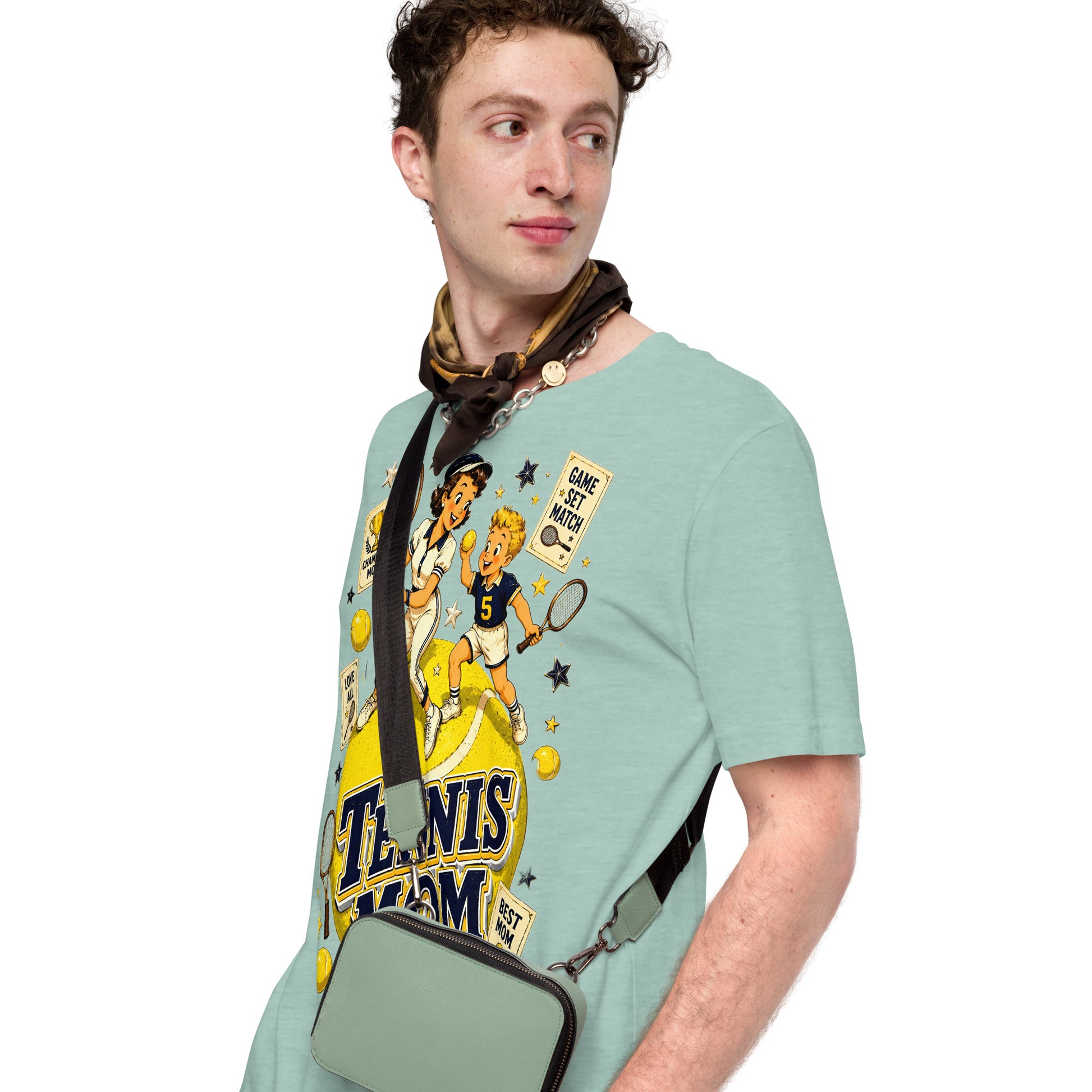 Unisex t-shirt - Elite Tennis Mom Champion by printfluence.net