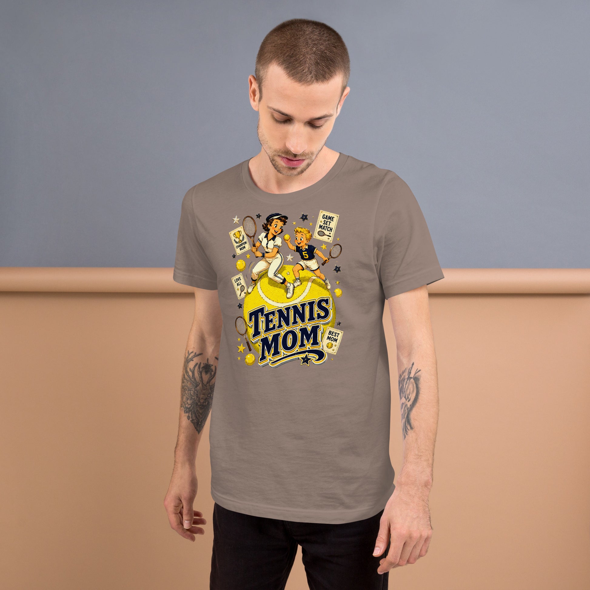 Unisex t-shirt - Elite Tennis Mom Champion by printfluence.net