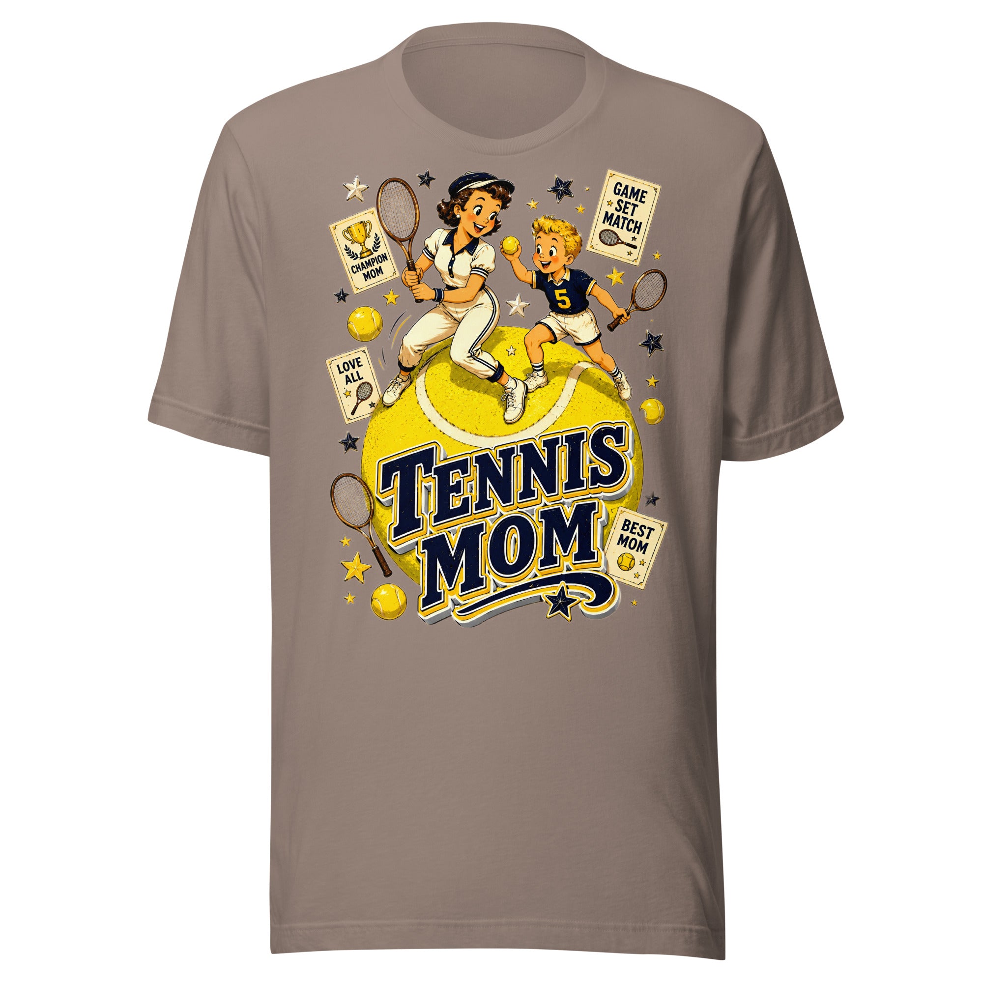 Unisex t-shirt - Elite Tennis Mom Champion by printfluence.net