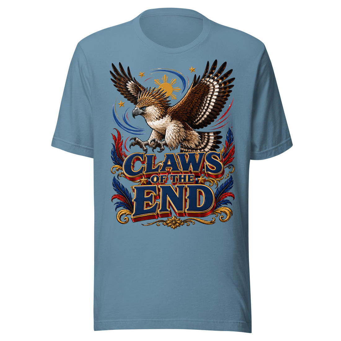 Philippine Eagle Claws Of The End Unisex T-Shirt by printfluence.net