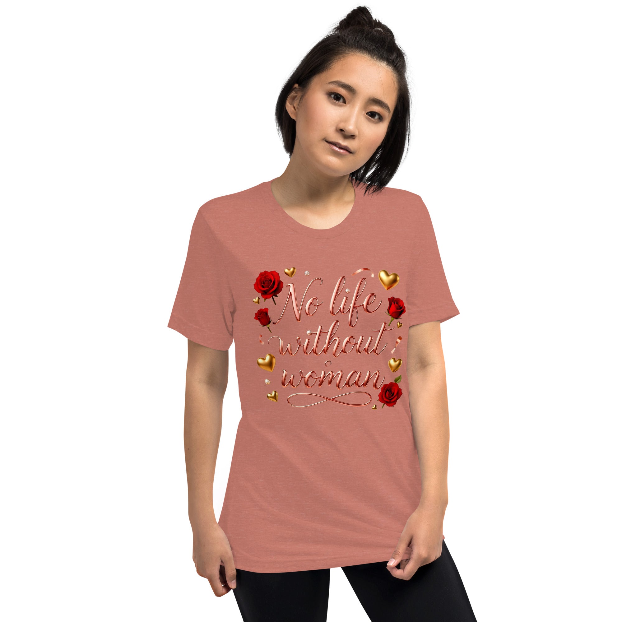Short sleeve t-shirt - Trusted No Life Without Woman Tee – Premium Discovery by printfluence.net