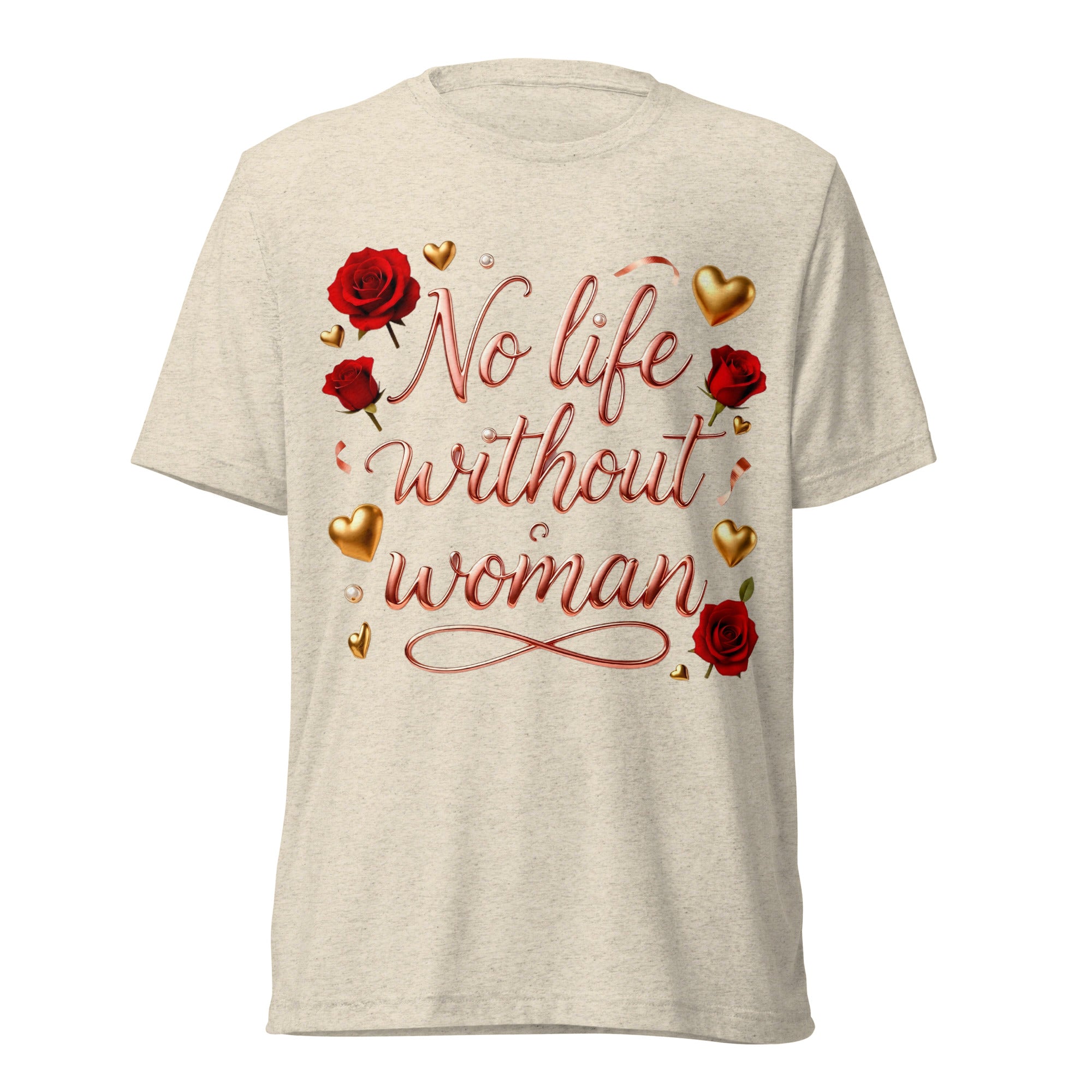 Short sleeve t-shirt - Trusted No Life Without Woman Tee – Premium Discovery by printfluence.net