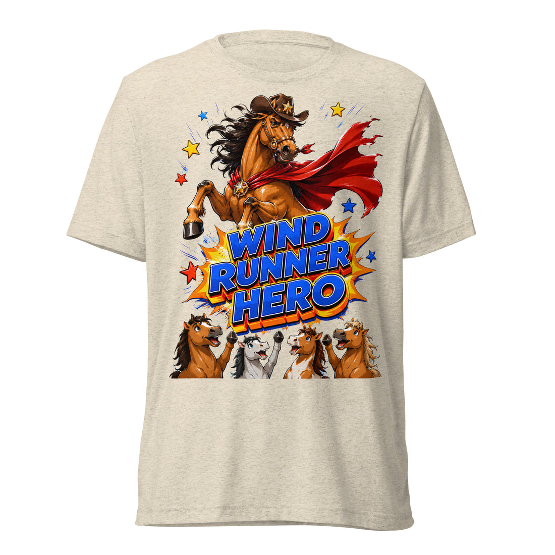 Wind Runner Hero Horse T-Shirt | Premium Horse Lovers Gift by printfluence.net