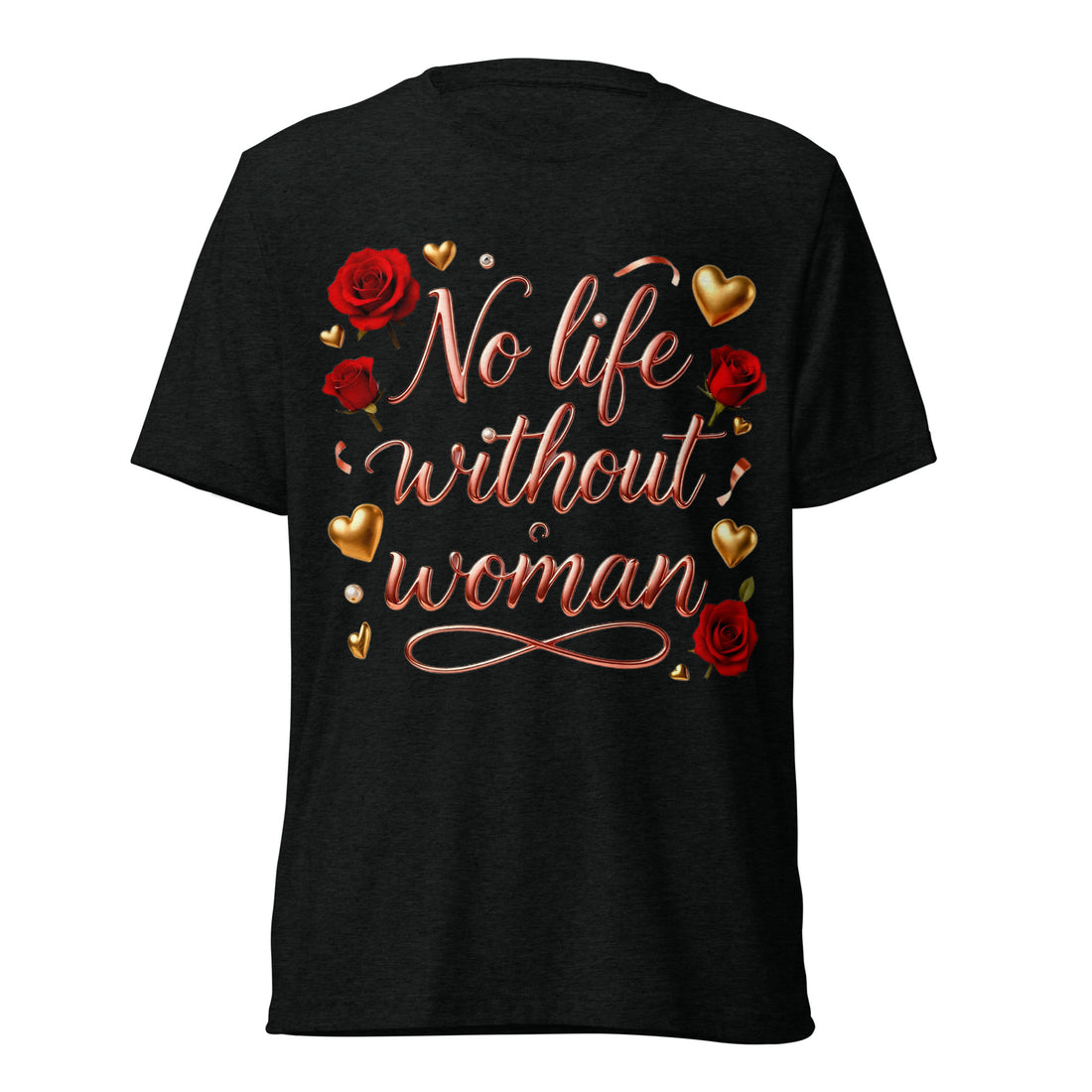 Short sleeve t-shirt - Trusted No Life Without Woman Tee – Premium Discovery by printfluence.net