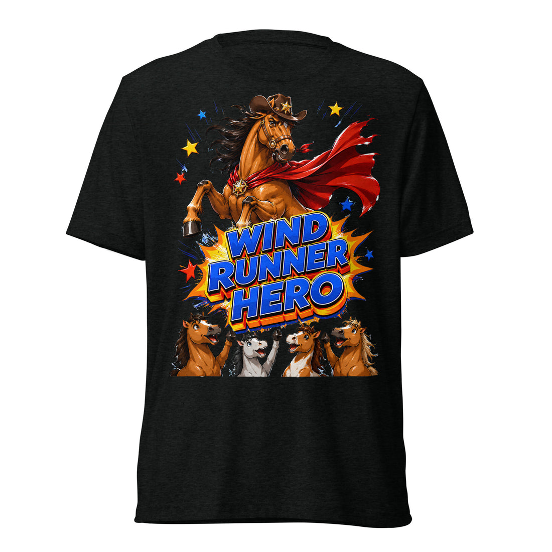 Wind Runner Hero Horse T-Shirt | Premium Horse Lovers Gift by printfluence.net