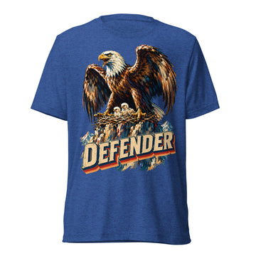 Eagle Lovers Defender Nest Vintage Short Sleeve Tee T-6 by printfluence.net