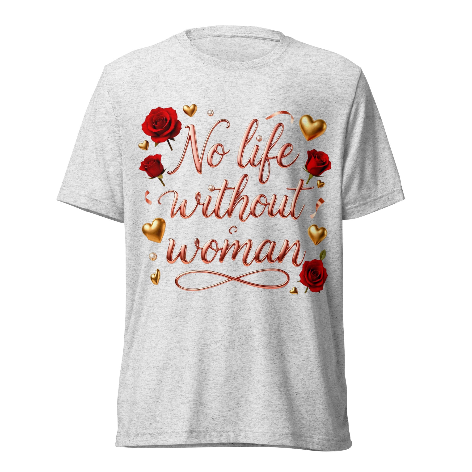 Short sleeve t-shirt - Trusted No Life Without Woman Tee – Premium Discovery by printfluence.net