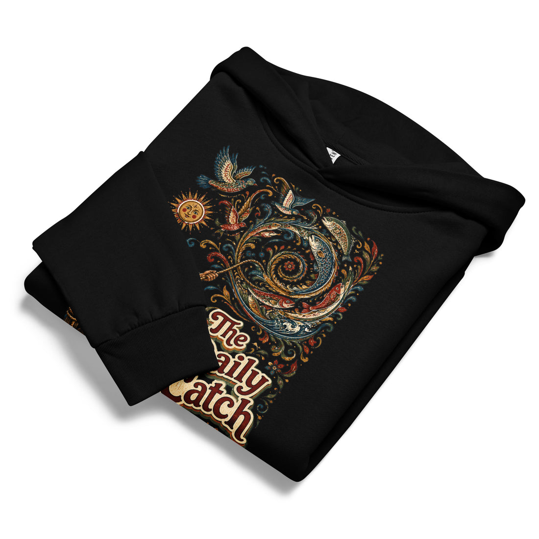 Fishing Lovers | Unisex Urban Hoodie — The Daily Catch by printfluence